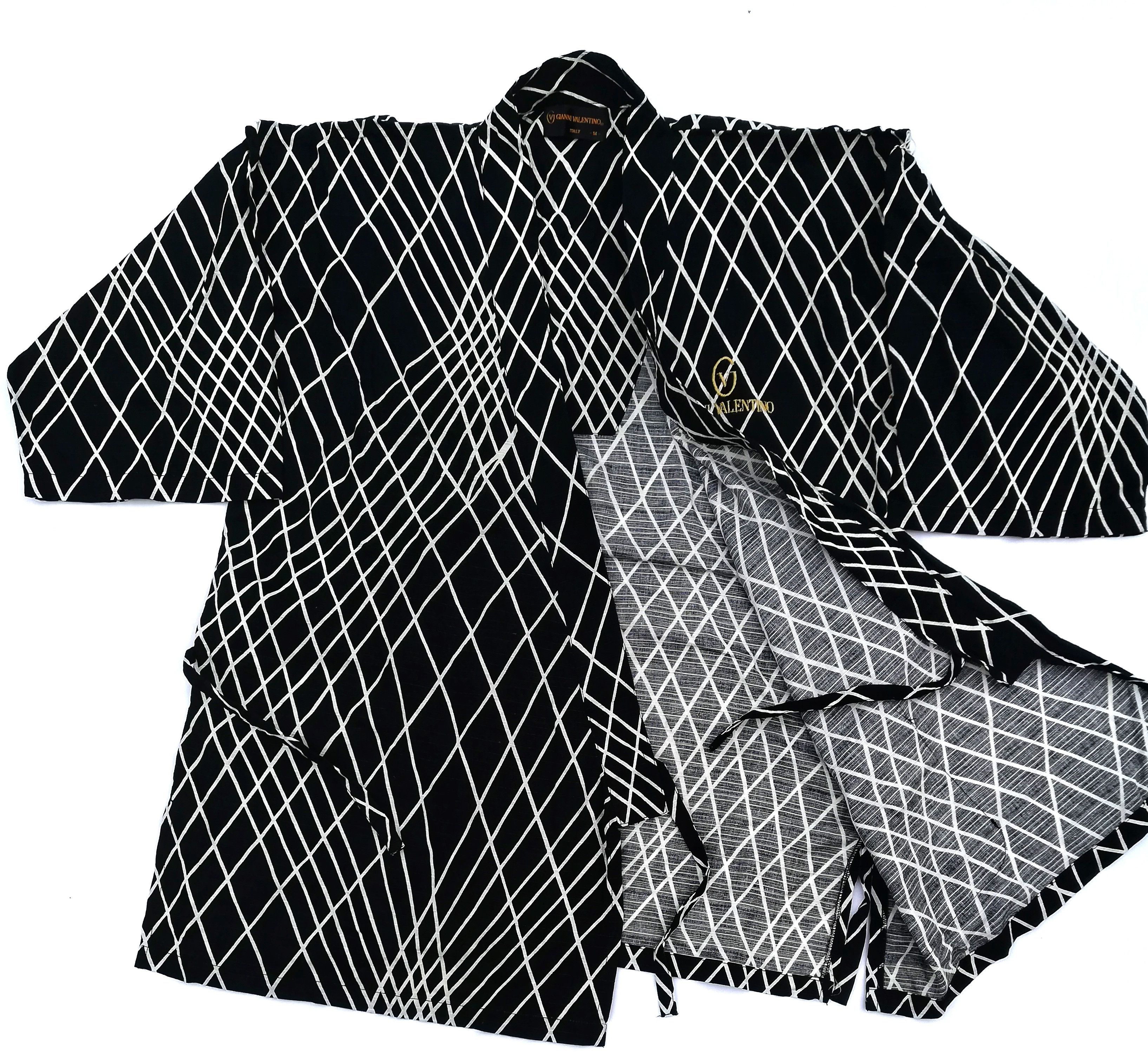 Designer × Giovanni Valentino × Valentino 🔥Gianni Valentino Asymmetrical Design Kimono Japan Style🔥 Size US M / EU 48-50 / 2 - 12 Thumbnail