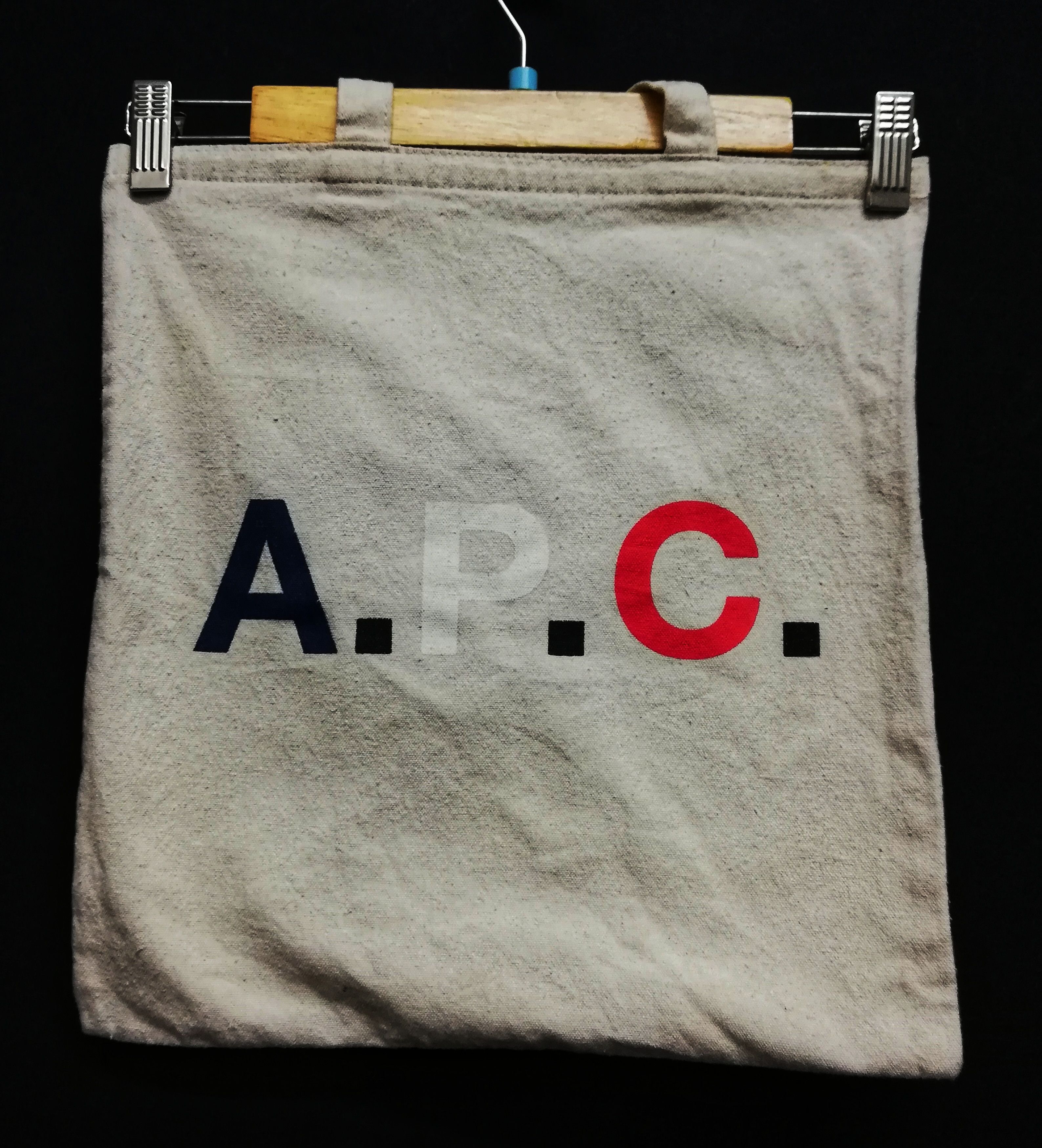 A.P.C. 🔥A.P.C. CANVAS TOTE BAG COTTON🔥 Size ONE SIZE - 7 Thumbnail