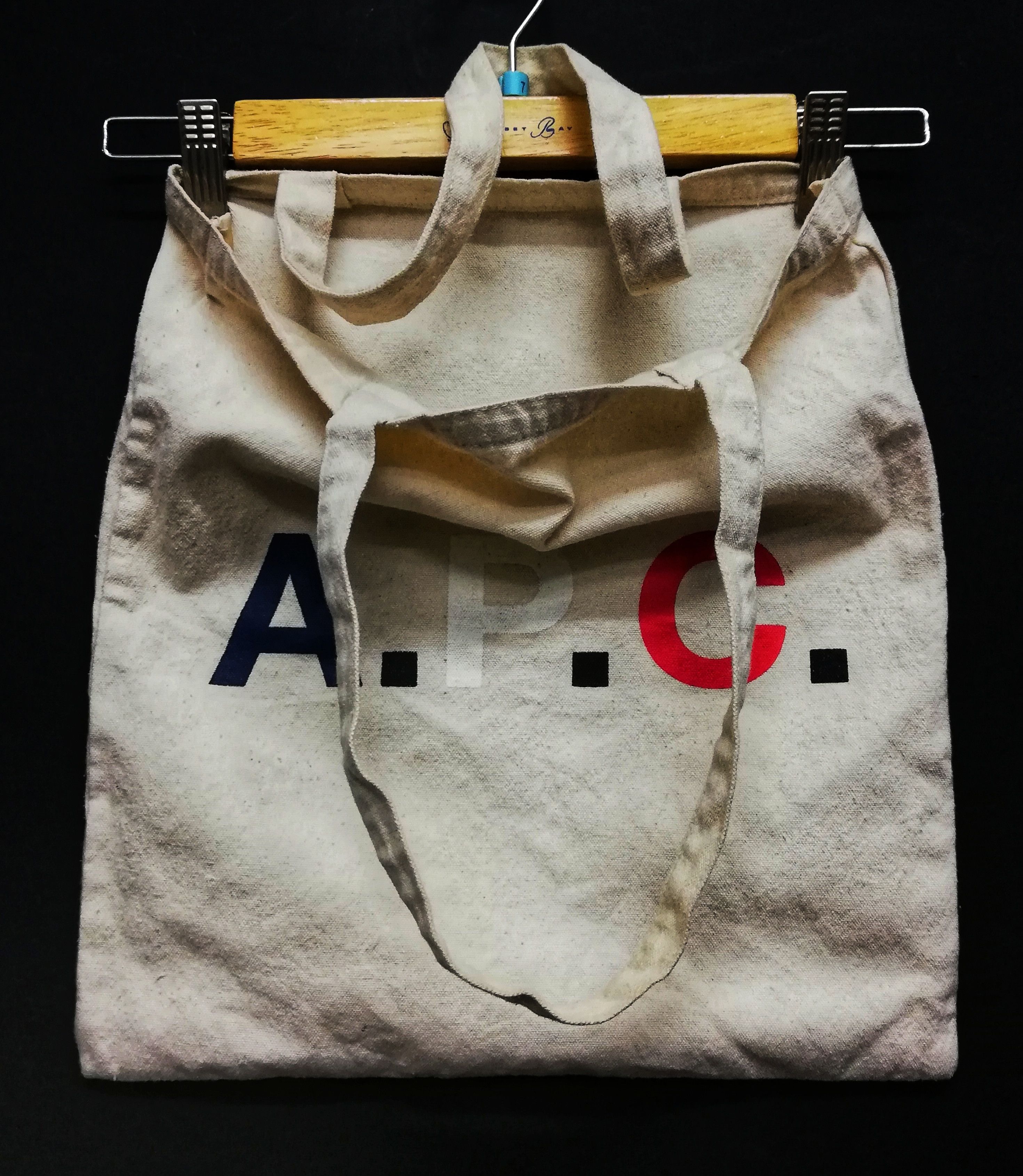 A.P.C. 🔥A.P.C. CANVAS TOTE BAG COTTON🔥 Size ONE SIZE - 1 Thumbnail