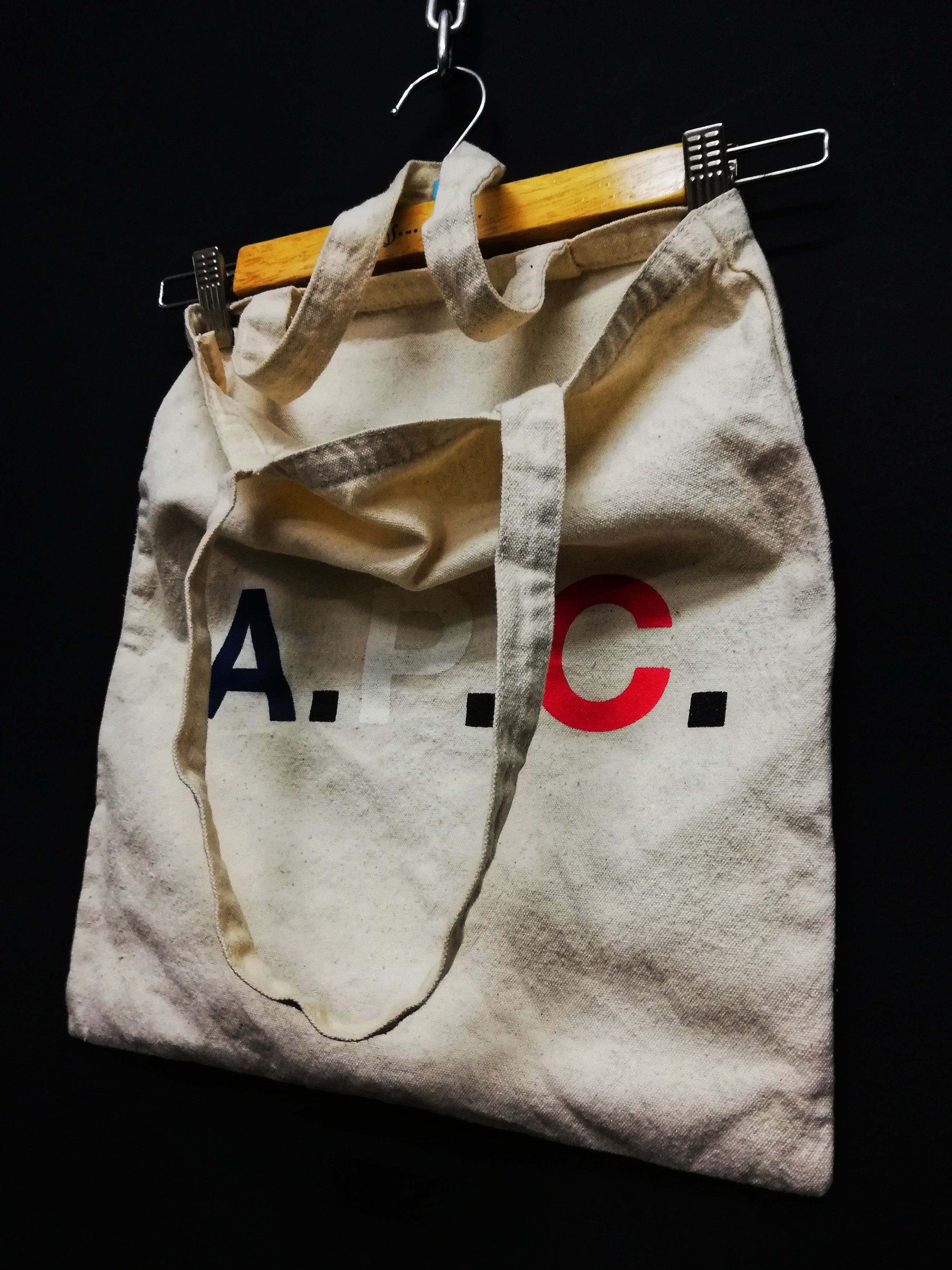 A.P.C. 🔥A.P.C. CANVAS TOTE BAG COTTON🔥 Size ONE SIZE - 3 Thumbnail