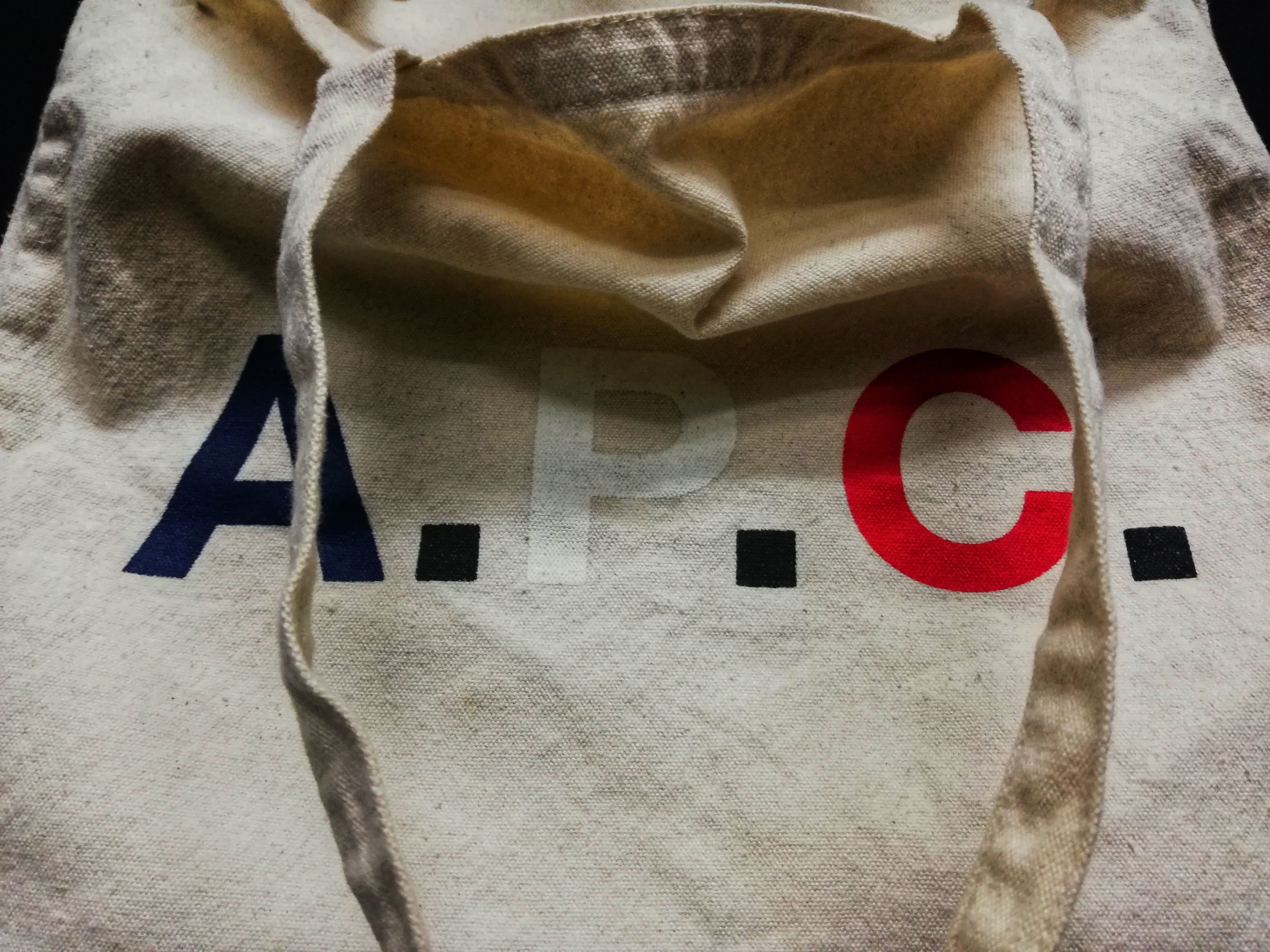 A.P.C. 🔥A.P.C. CANVAS TOTE BAG COTTON🔥 Size ONE SIZE - 4 Thumbnail