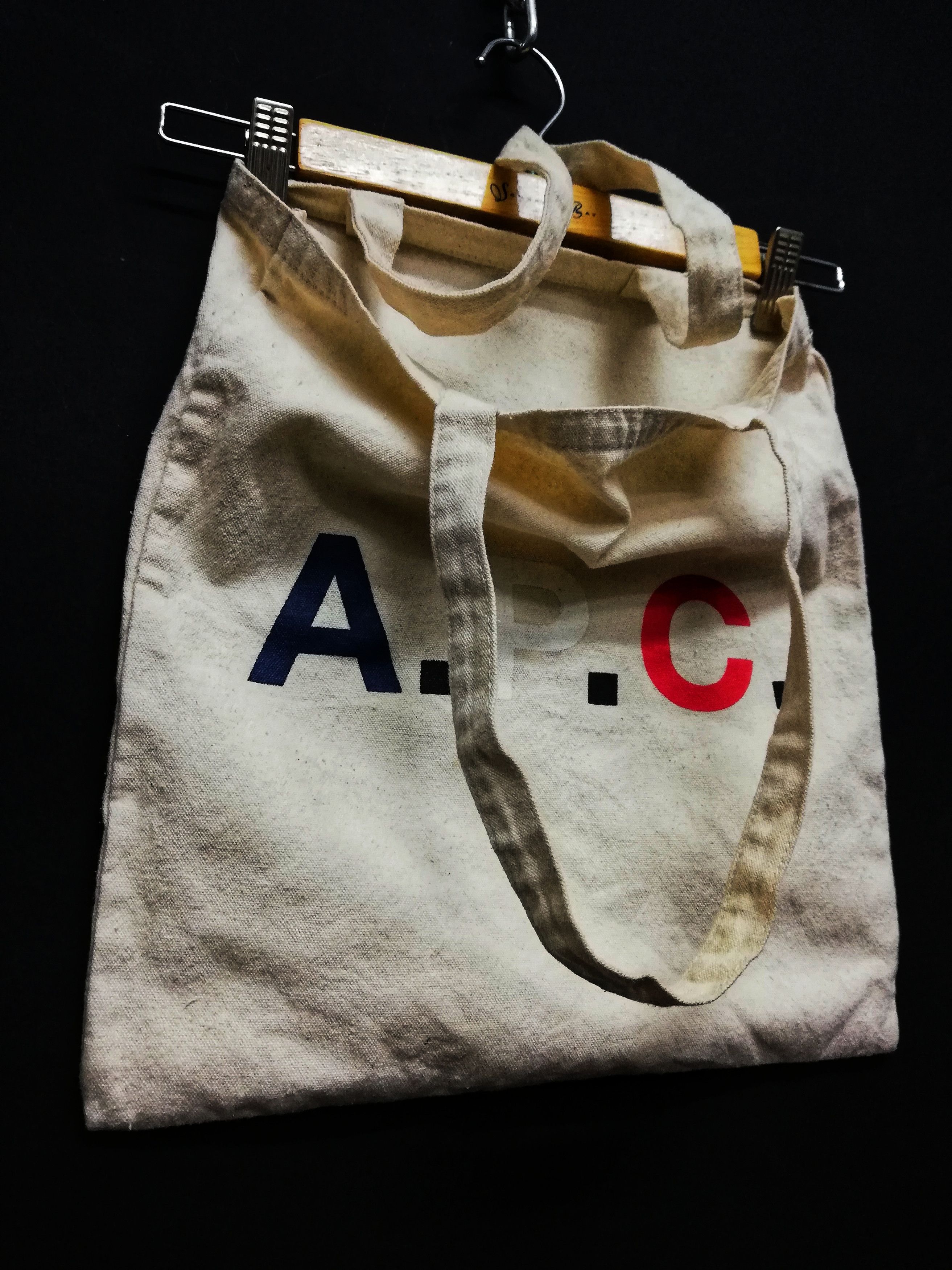 A.P.C. 🔥A.P.C. CANVAS TOTE BAG COTTON🔥 Size ONE SIZE - 2 Thumbnail
