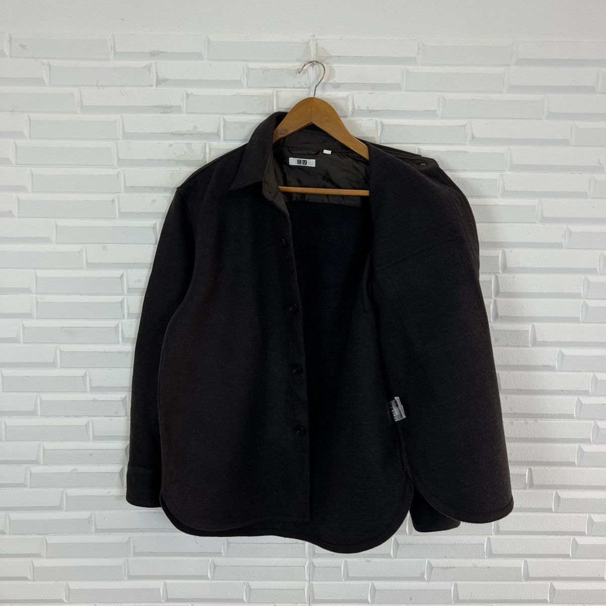 Japanese Brand RARE WOOL BUTTON JACKET UNIQLO JAPAN UNDERCOVER JUN TAKASHI Size US S / EU 44-46 / 1 - 8 Thumbnail