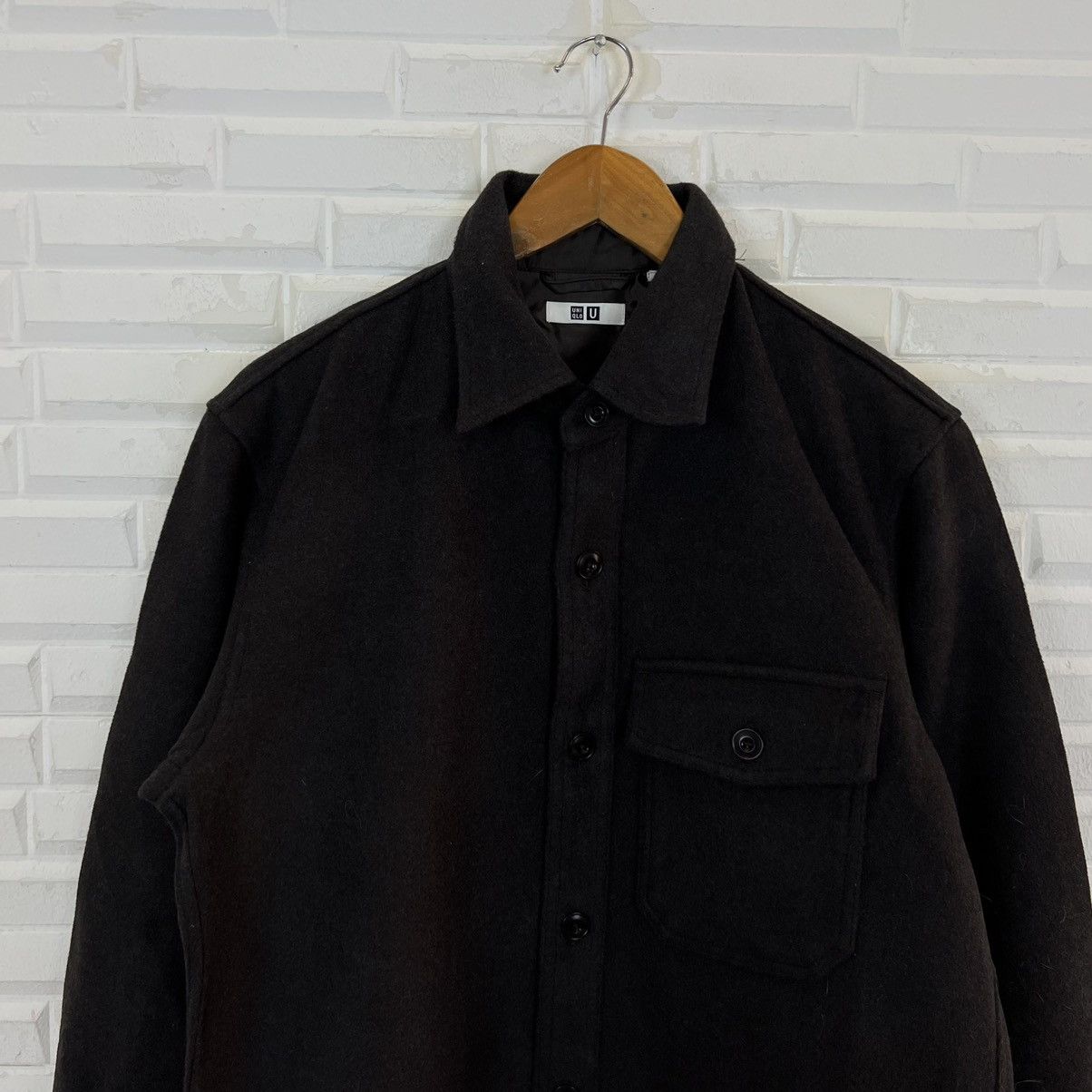 Japanese Brand RARE WOOL BUTTON JACKET UNIQLO JAPAN UNDERCOVER JUN TAKASHI Size US S / EU 44-46 / 1 - 3 Thumbnail