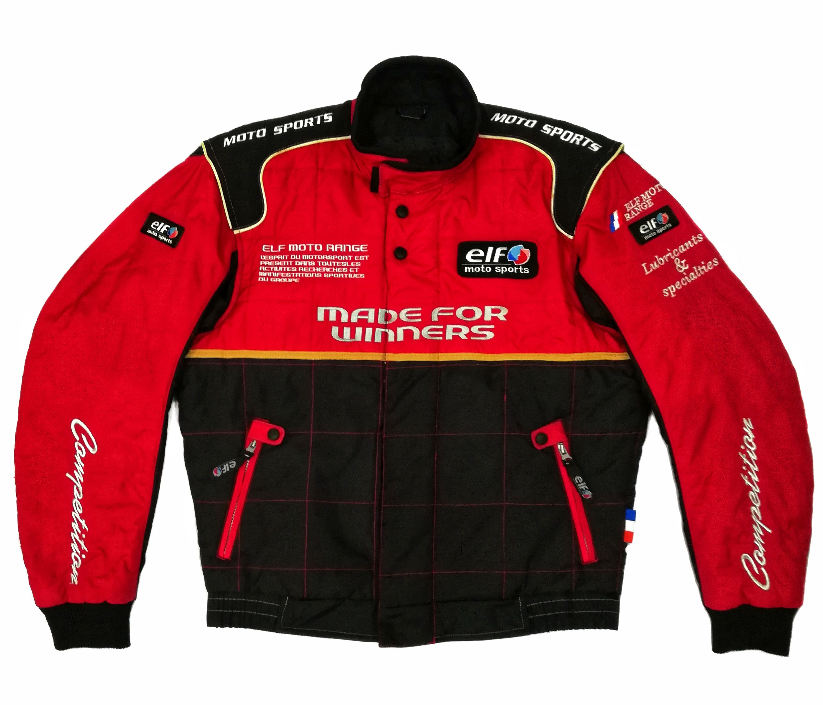 🔥Elf Moto Sports Full Patches Bikers Jacket🔥