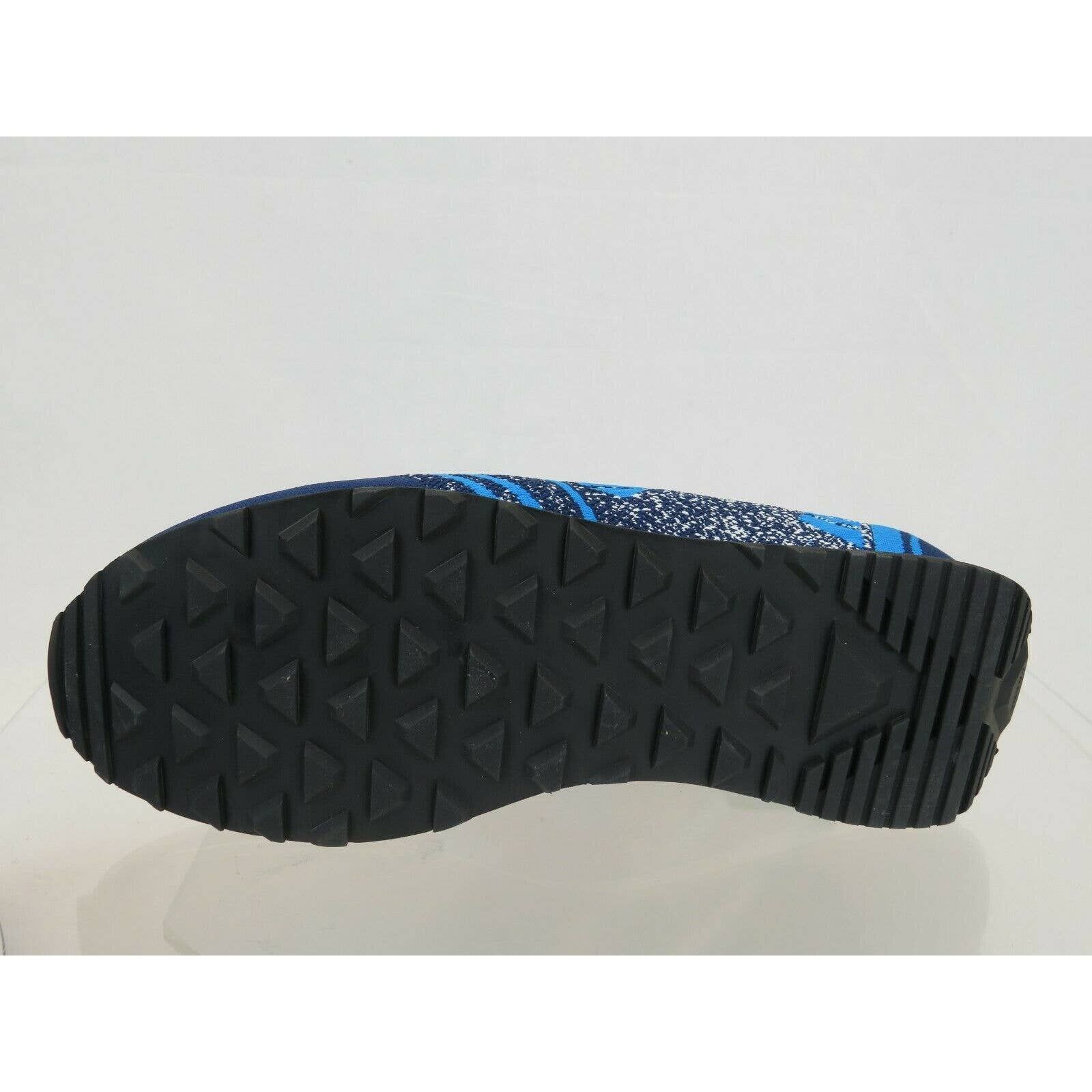 Prada 2EG272 BLUE FABRIC TRAINERS KNIT LOGO LACE UP SNEAKERS 10.5 Size US 11.5 / EU 44-45 - 11 Thumbnail