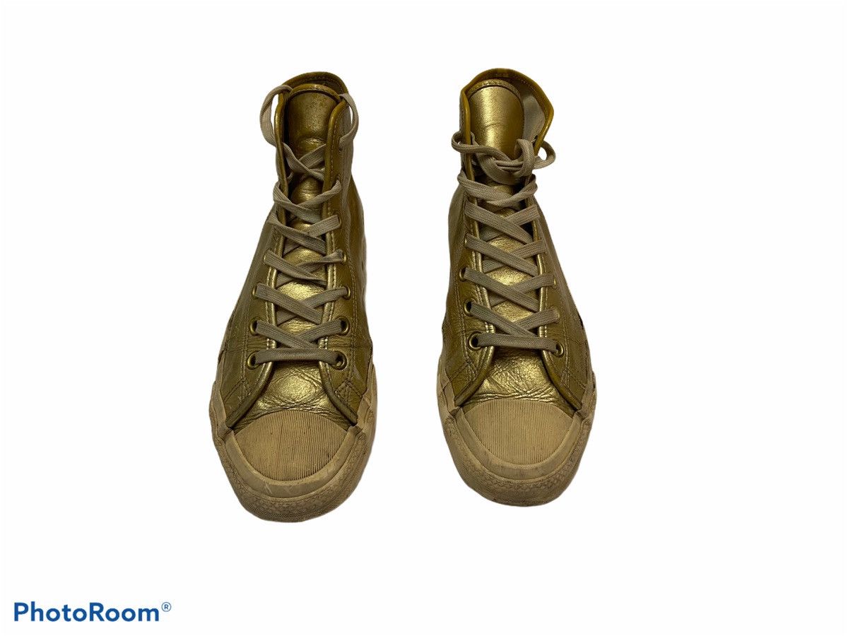 Comme des Garcons Comme Des Garcons Foil Platform Metallic Gold Sneakers UK9 Size US 9 / EU 42 - 7 Thumbnail