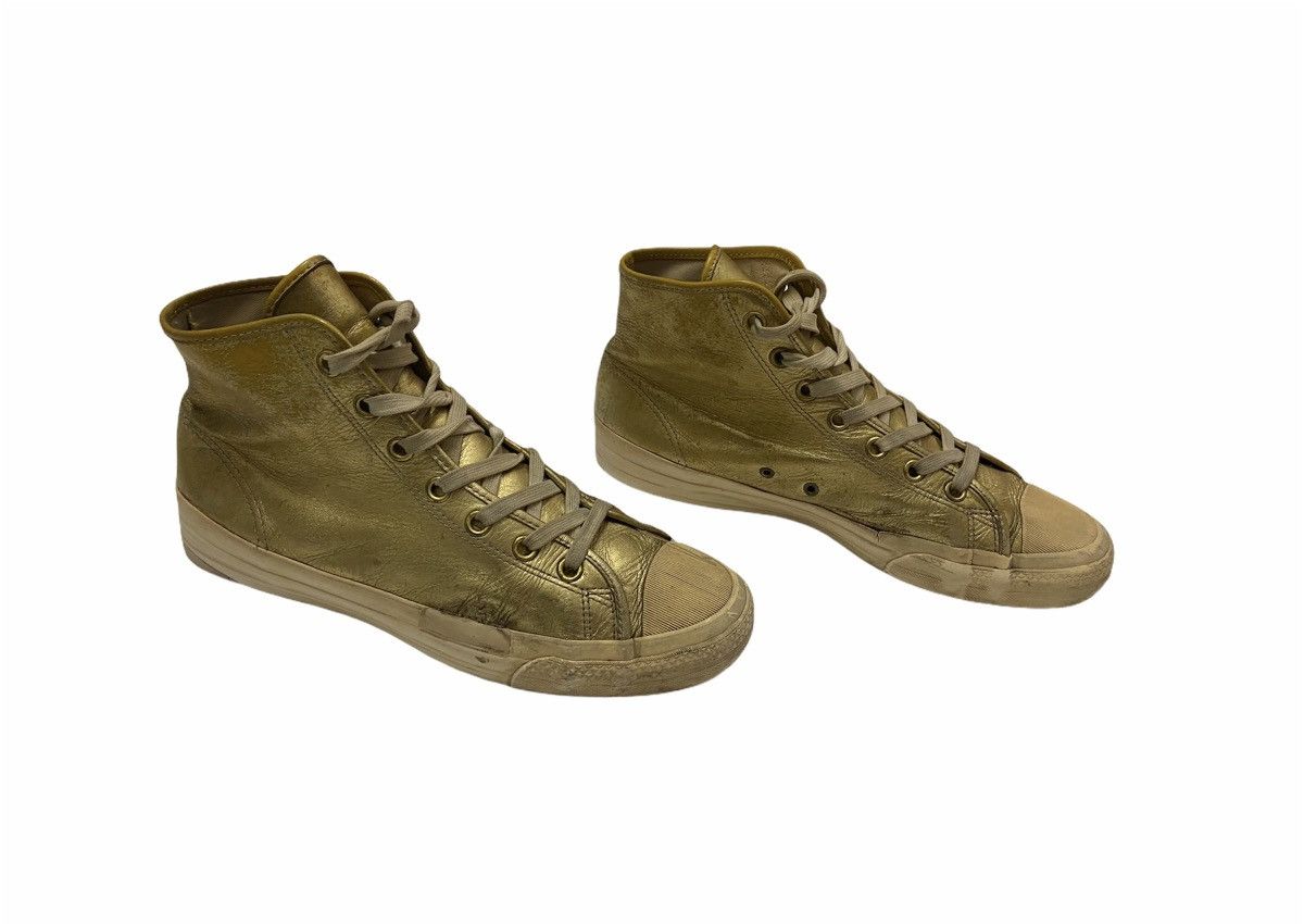 Comme des Garcons Comme Des Garcons Foil Platform Metallic Gold Sneakers UK9 Size US 9 / EU 42 - 3 Thumbnail
