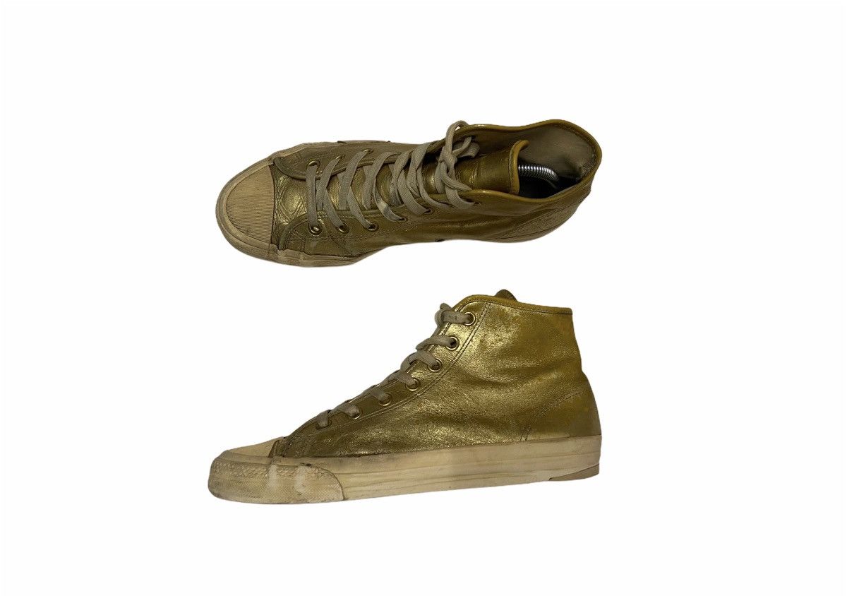Comme des Garcons Comme Des Garcons Foil Platform Metallic Gold Sneakers UK9 Size US 9 / EU 42 - 2 Thumbnail