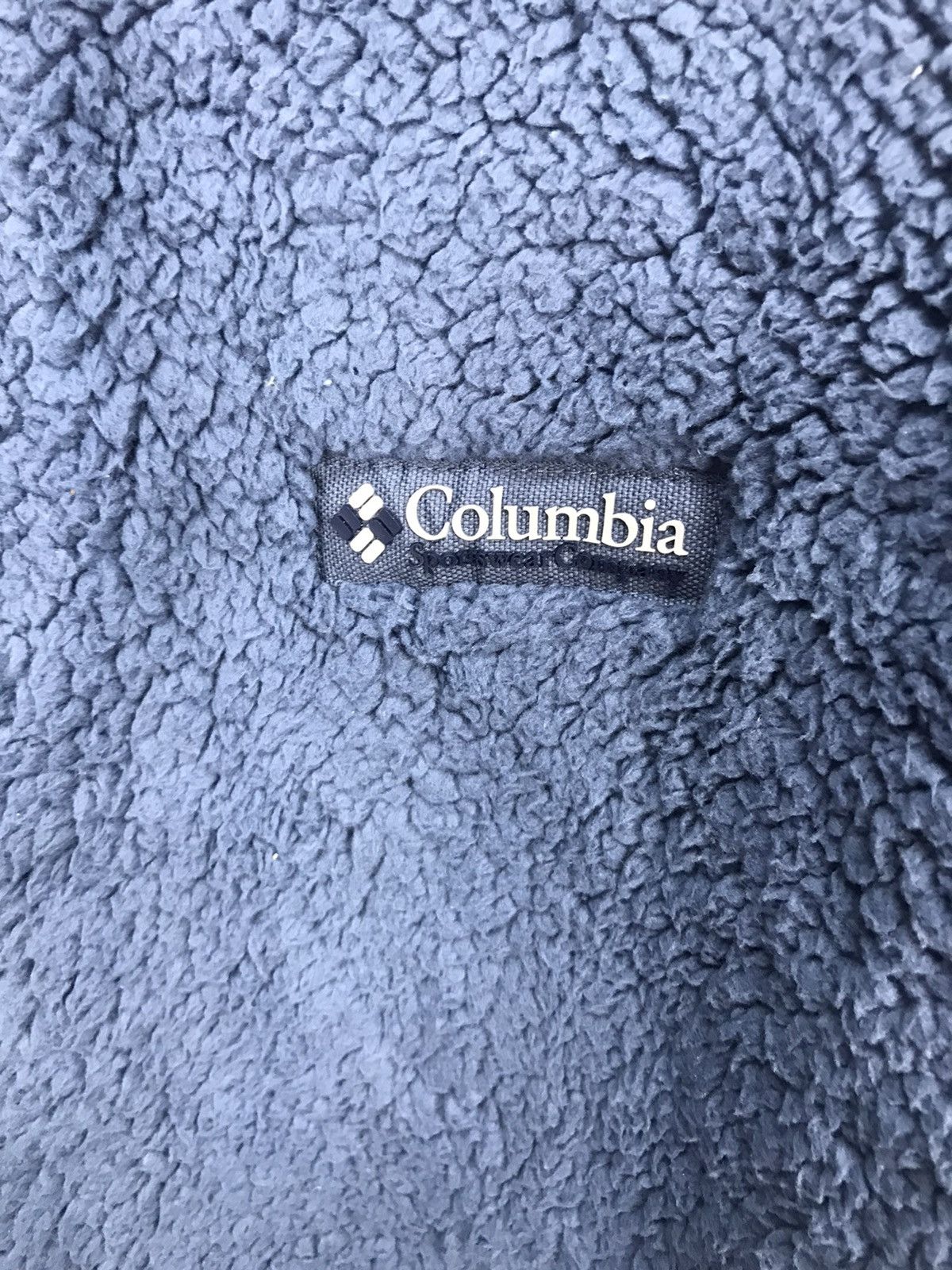 Columbia Colombia small spellout fleece zipper jacket with hoodie Size US L / EU 52-54 / 3 - 4 Thumbnail