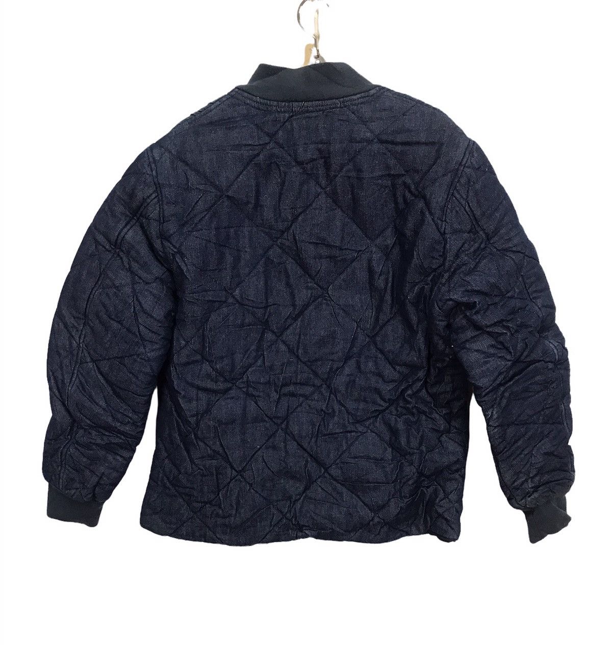Japanese Brand Purple & yellow quilted zipper jacket Size US M / EU 48-50 / 2 - 2 Thumbnail