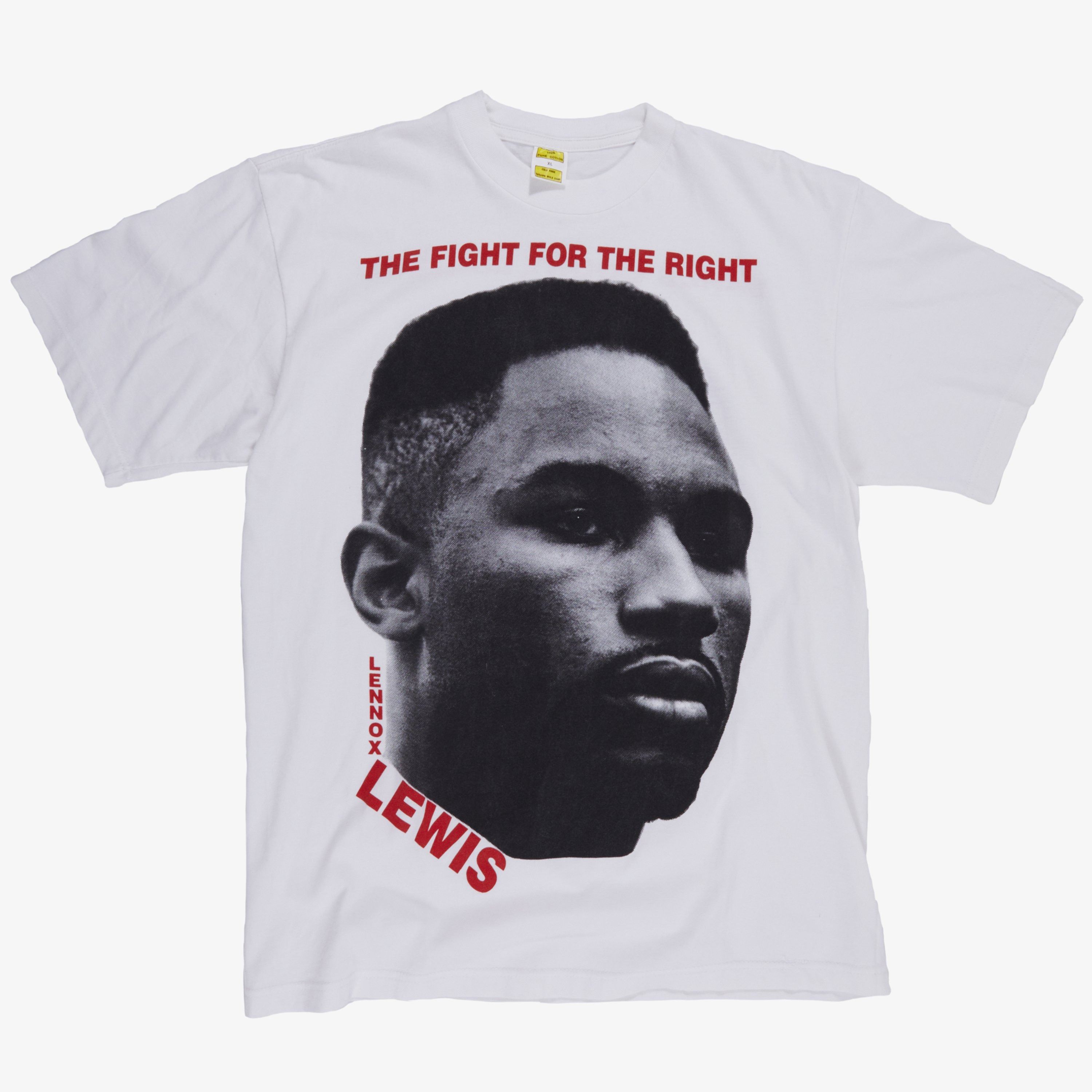 Vintage VINTAGE LENNOX LEWIS vs. DONOVAN RUDDOCK 1992 TEE Size US XL / EU 56 / 4 - 2 Thumbnail