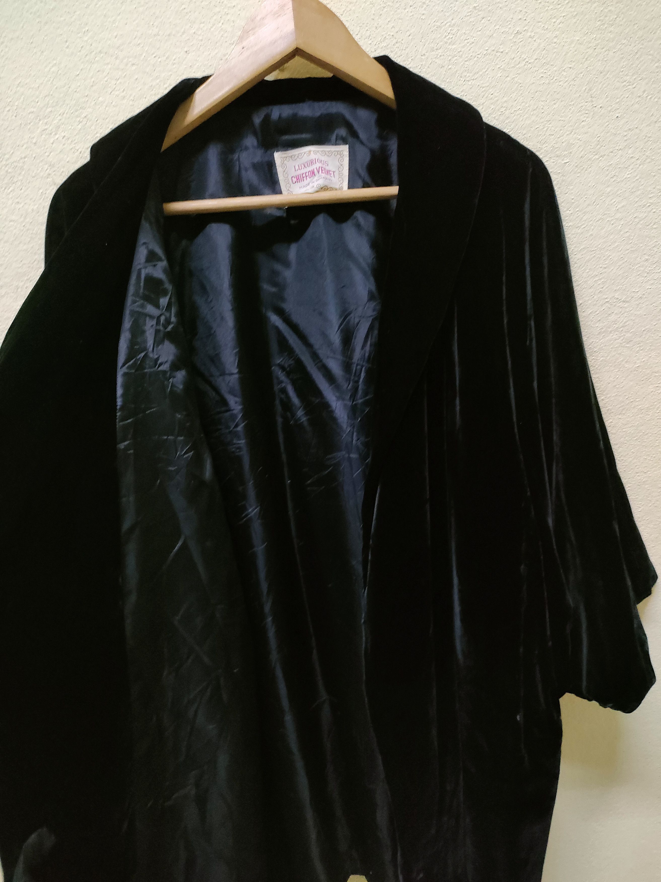 Velvet × Vintage Luxurious Chiffon Velvet Size US L / EU 52-54 / 3 - 6 Thumbnail