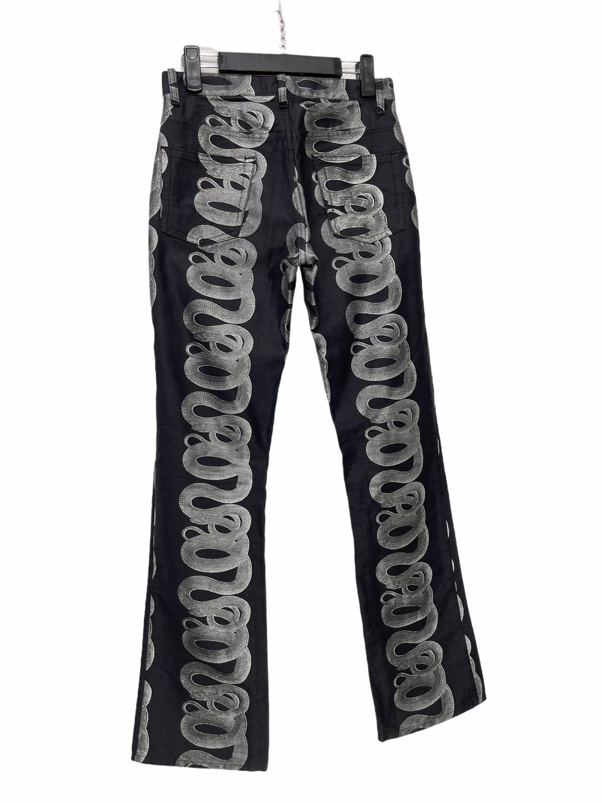 Hysteric Glamour Rare Vtg Hysterics Snake Pant Slim Slight Flare 3🟦2 Size US 28 / EU 44 - 6 Thumbnail