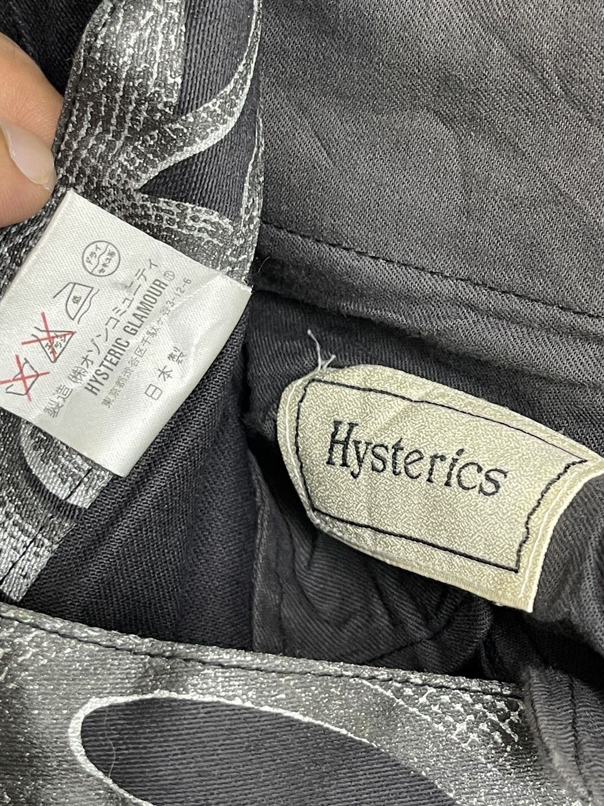 Hysteric Glamour Rare Vtg Hysterics Snake Pant Slim Slight Flare 3🟦2 Size US 28 / EU 44 - 9 Thumbnail