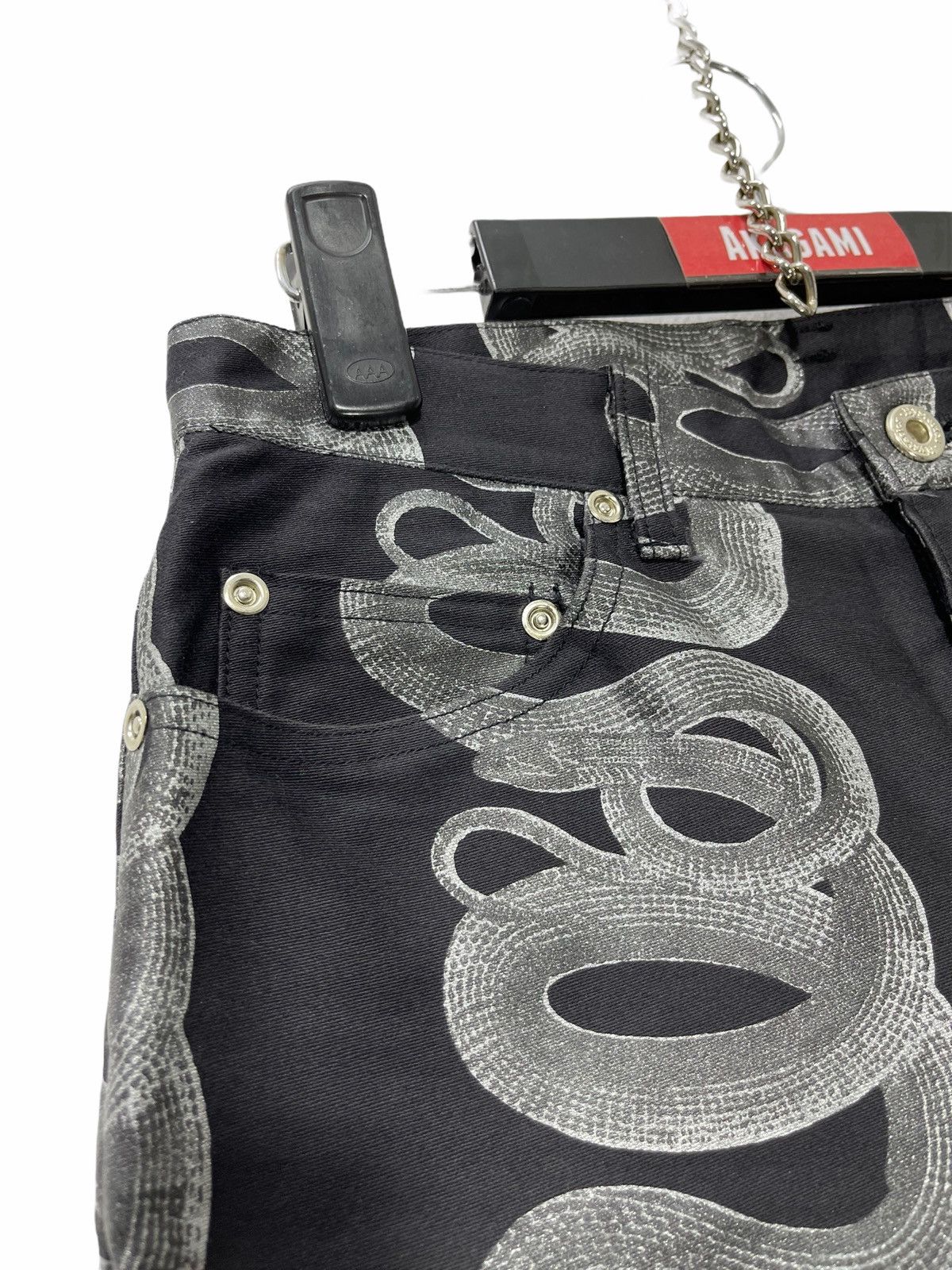 Hysteric Glamour Rare Vtg Hysterics Snake Pant Slim Slight Flare 3🟦2 Size US 28 / EU 44 - 5 Thumbnail