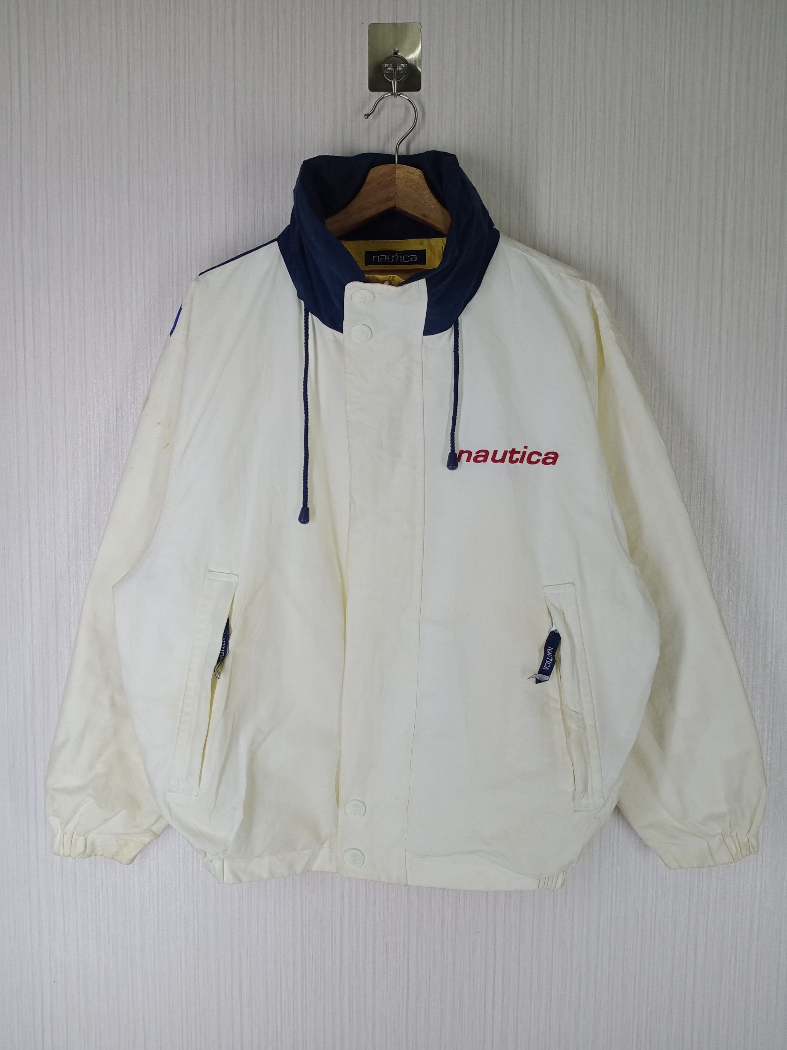 Nautica Vintage Nautica Reversible Jacket Size US L / EU 52-54 / 3 - 6 Thumbnail