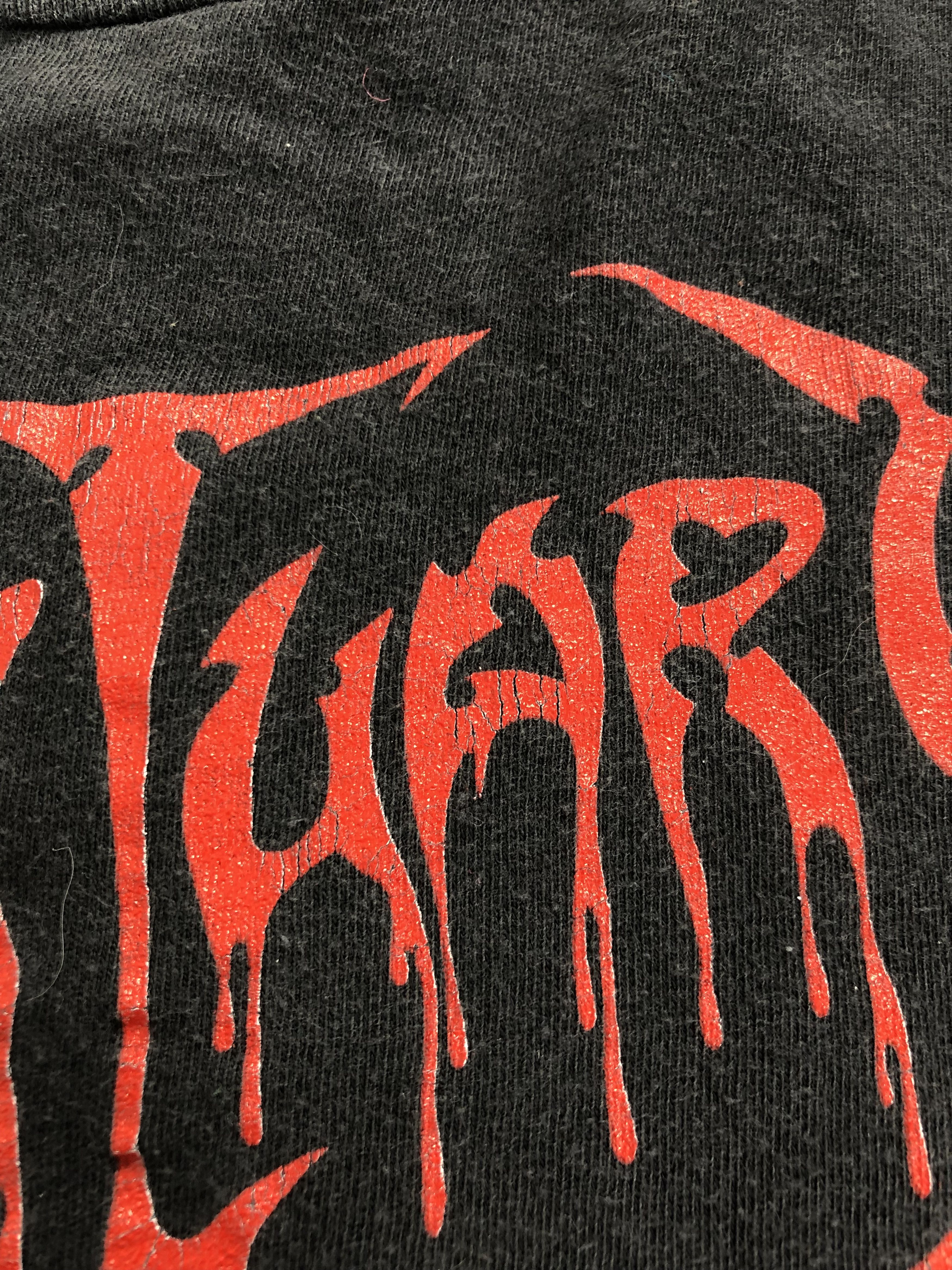 Band Tees Vintage 1990 Obituary Cause of Death Blue Grape t-shrit Size US XL / EU 56 / 4 - 4 Thumbnail