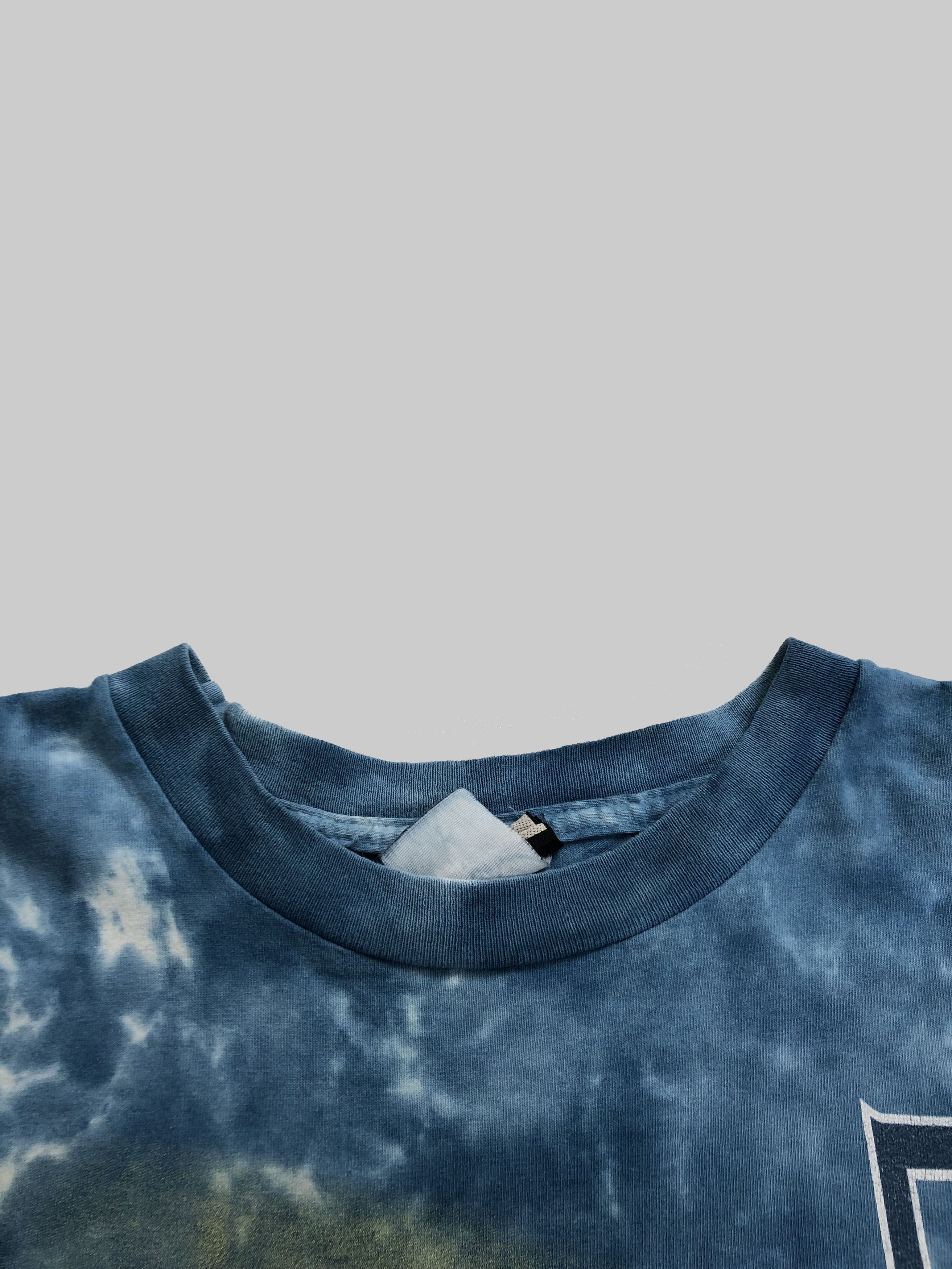Band Tees Vintage 2005 Led Zeppelin Liquid Blue (Pink Floyd AC/DC) Size US XL / EU 56 / 4 - 13 Thumbnail