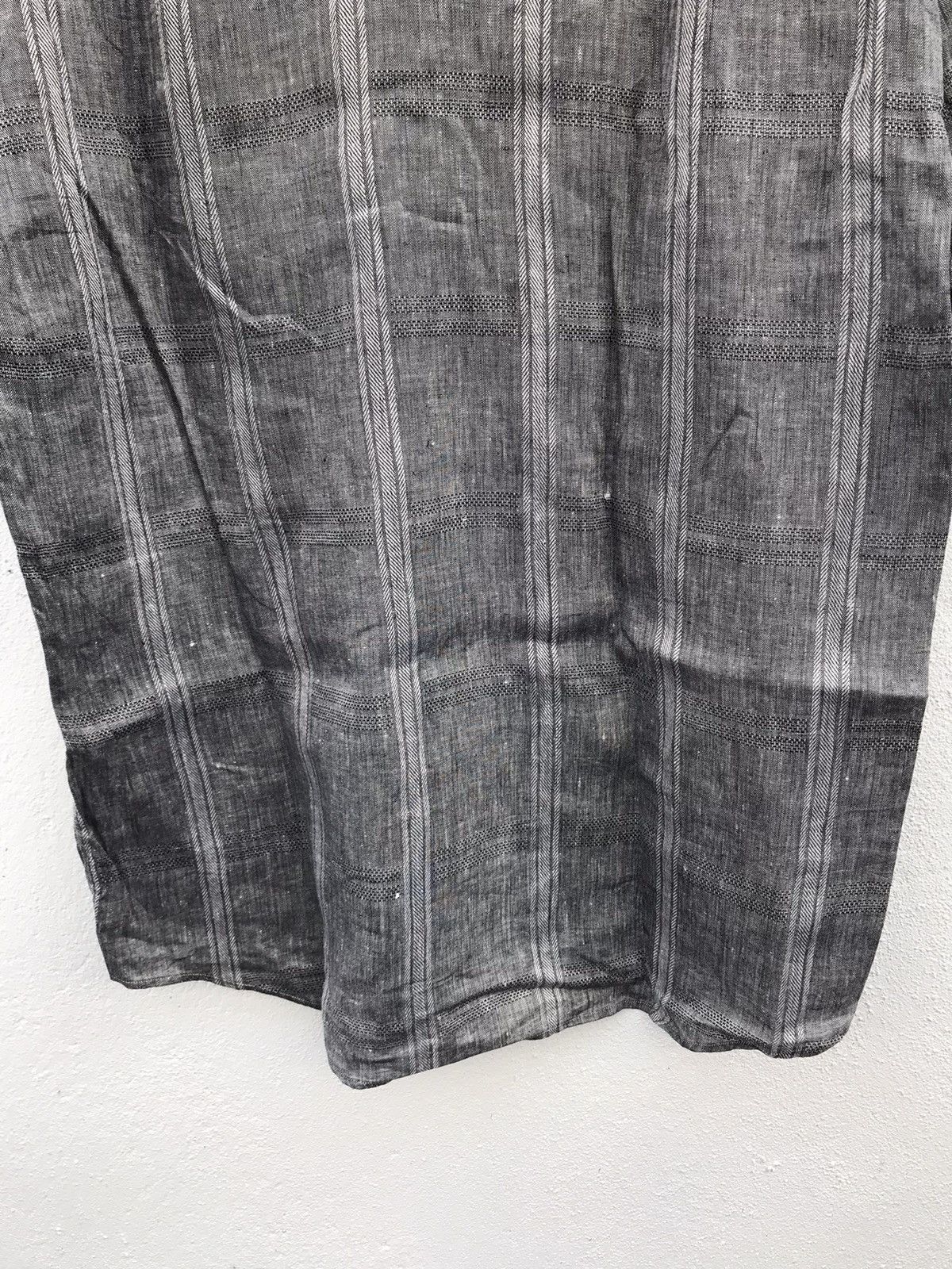 Lanvin Made In Italy Lanvin Western Wear Linen Shirt Size US M / EU 48-50 / 2 - 7 Thumbnail