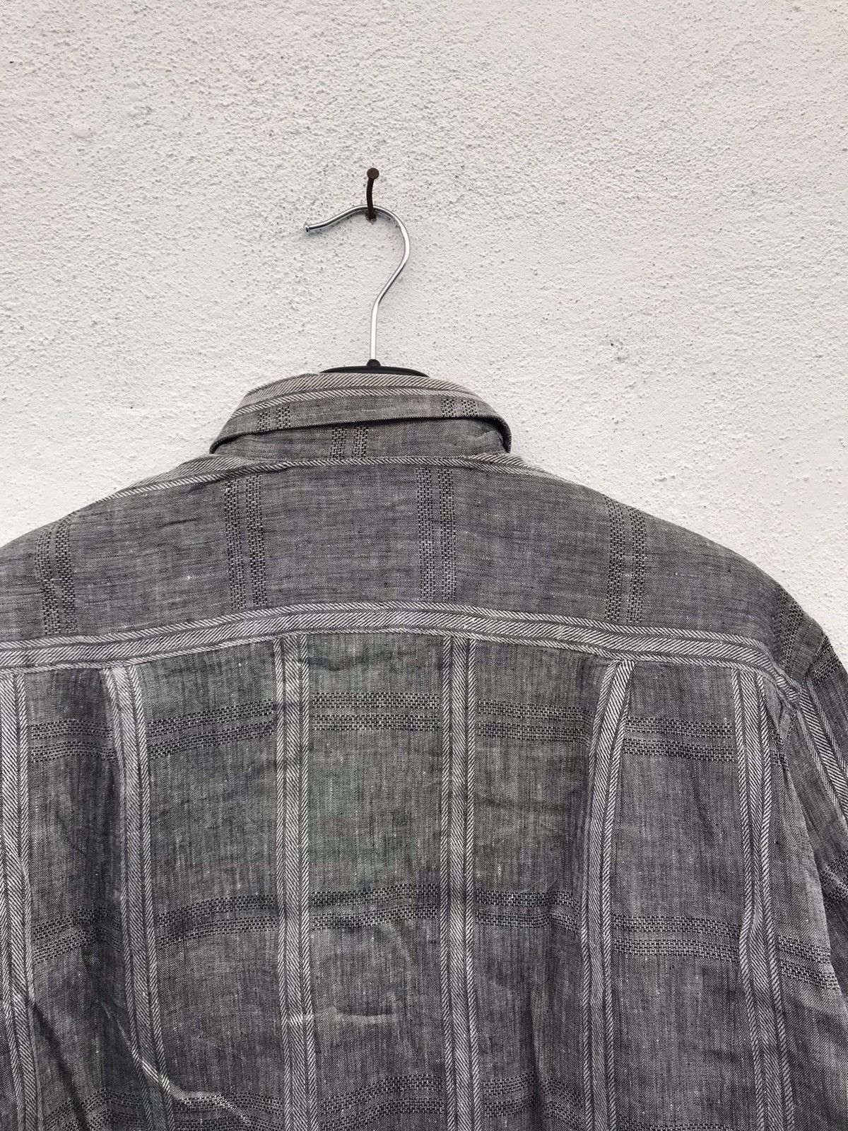 Lanvin Made In Italy Lanvin Western Wear Linen Shirt Size US M / EU 48-50 / 2 - 6 Thumbnail