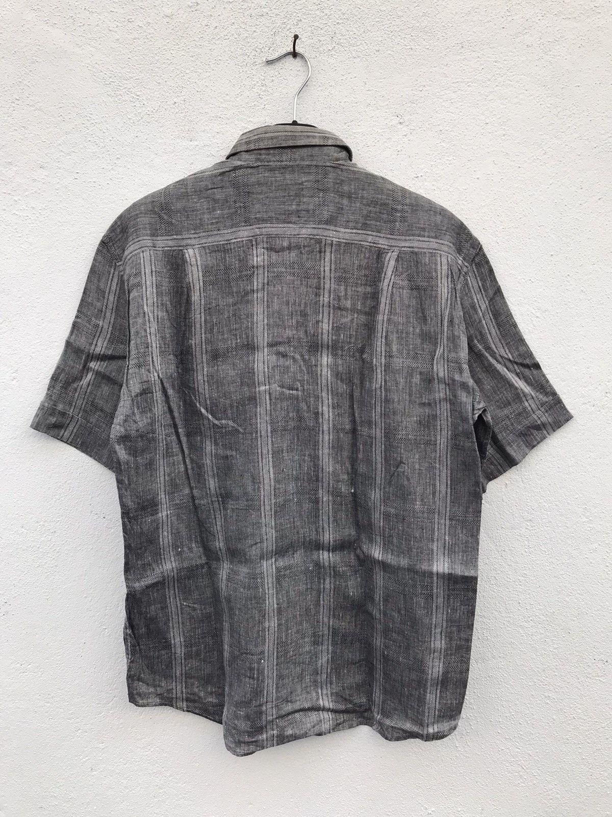 Lanvin Made In Italy Lanvin Western Wear Linen Shirt Size US M / EU 48-50 / 2 - 5 Thumbnail