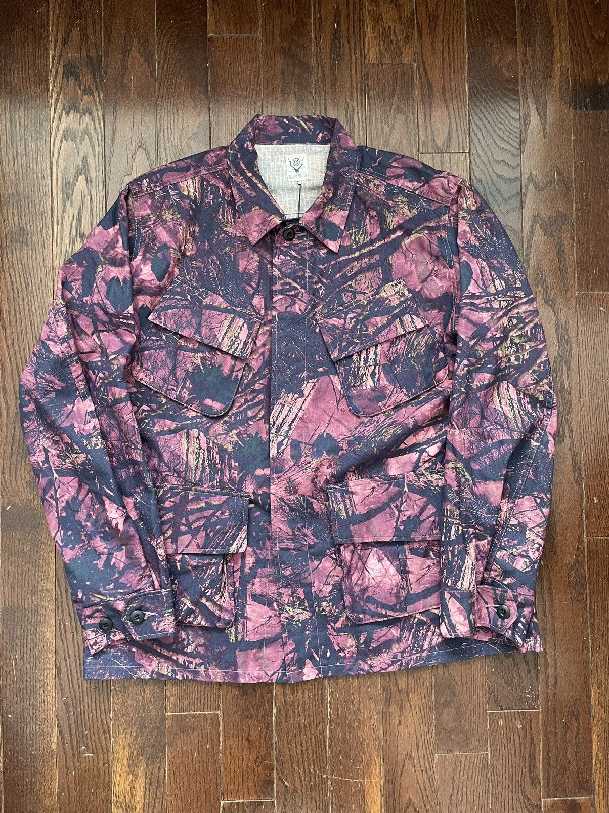 South2 West8 South2 West8 Real Tree Camo Field Jacket Purple Size US M / EU 48-50 / 2 - 1 Thumbnail