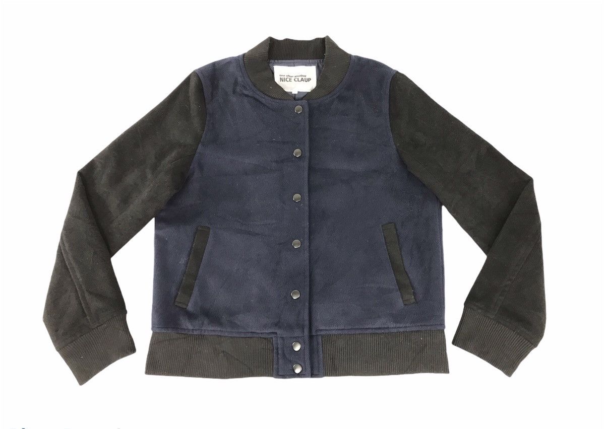 Japanese Brand Vtg Nice Claup Japanese Brand Simple Versity Jacket Woll Size US L / EU 52-54 / 3 - 1 Thumbnail