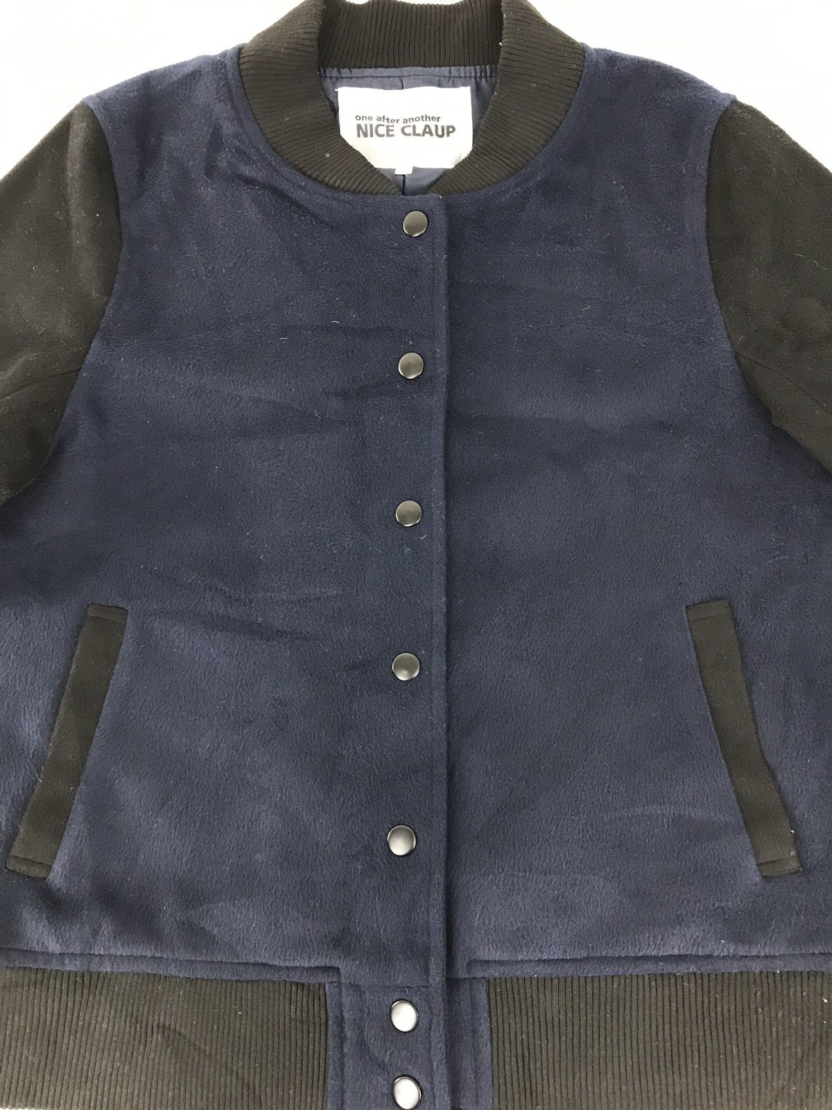Japanese Brand Vtg Nice Claup Japanese Brand Simple Versity Jacket Woll Size US L / EU 52-54 / 3 - 3 Thumbnail