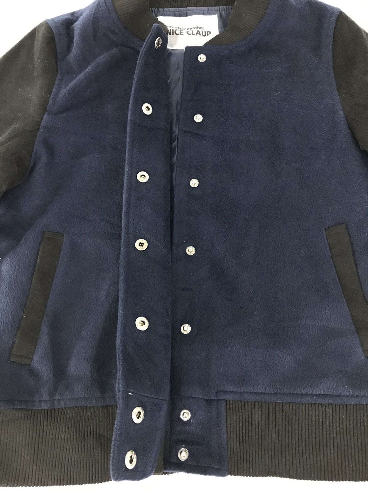 Japanese Brand Vtg Nice Claup Japanese Brand Simple Versity Jacket Woll Size US L / EU 52-54 / 3 - 4 Thumbnail