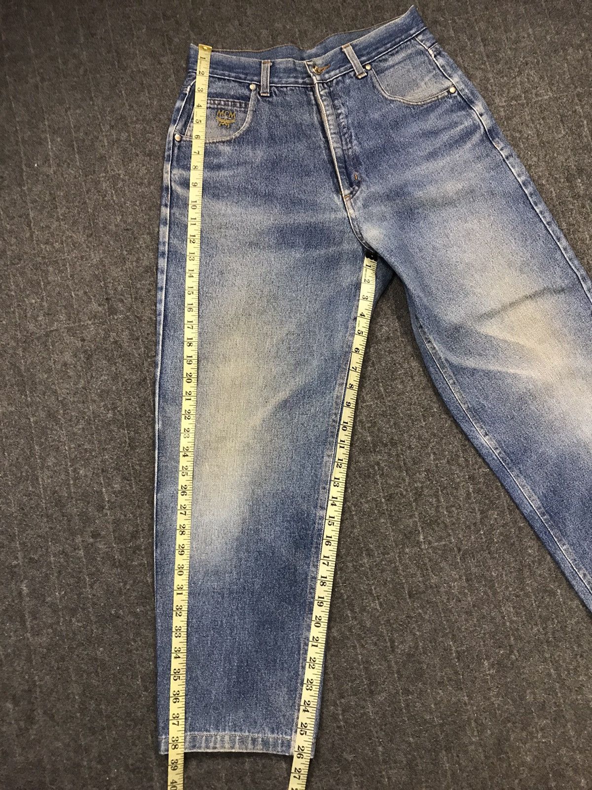 MCM Mcm Sportstyle Loose Fit Design Jeans Size US 29 - 18 Thumbnail
