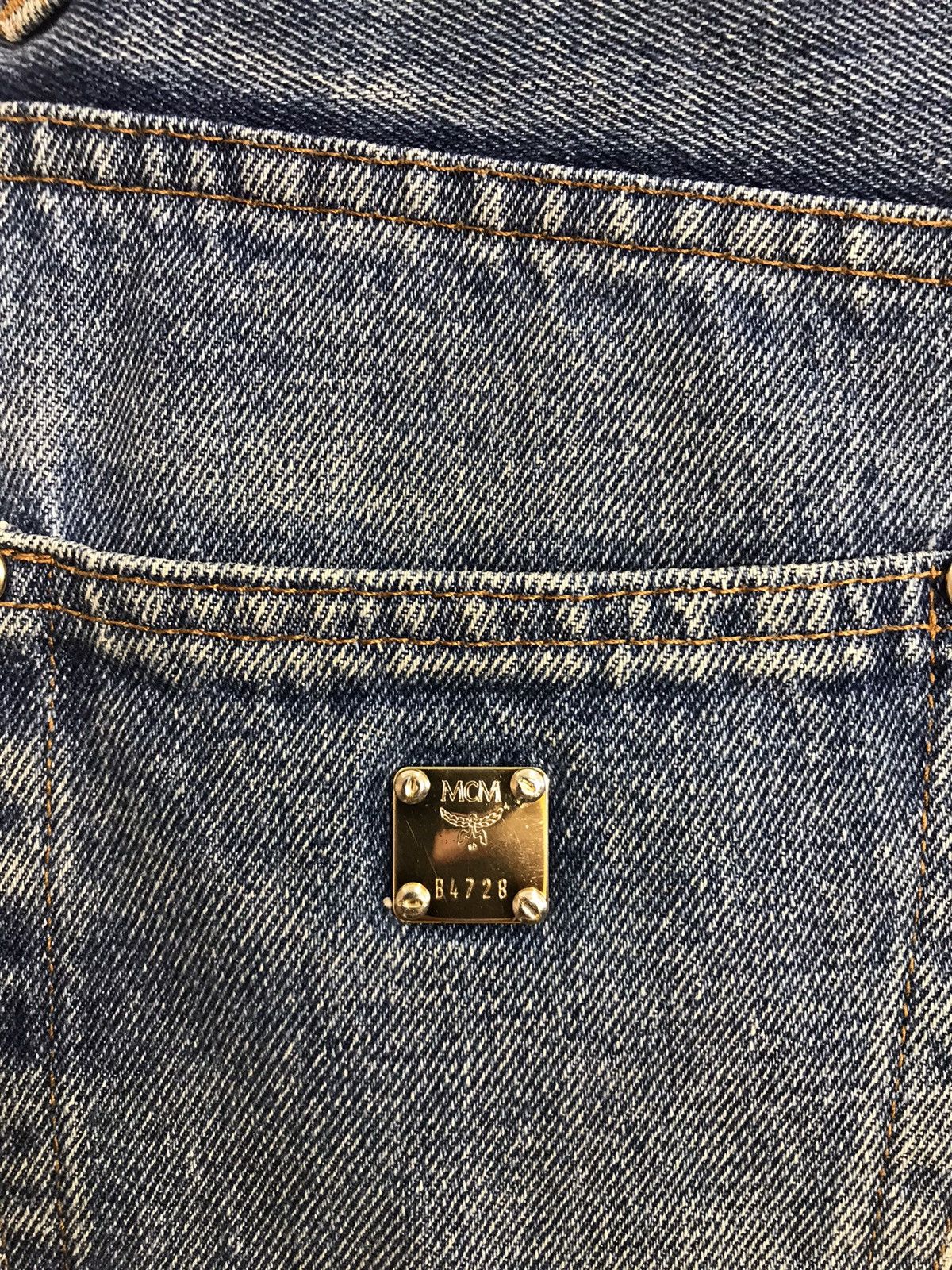 MCM Mcm Sportstyle Loose Fit Design Jeans Size US 29 - 12 Thumbnail