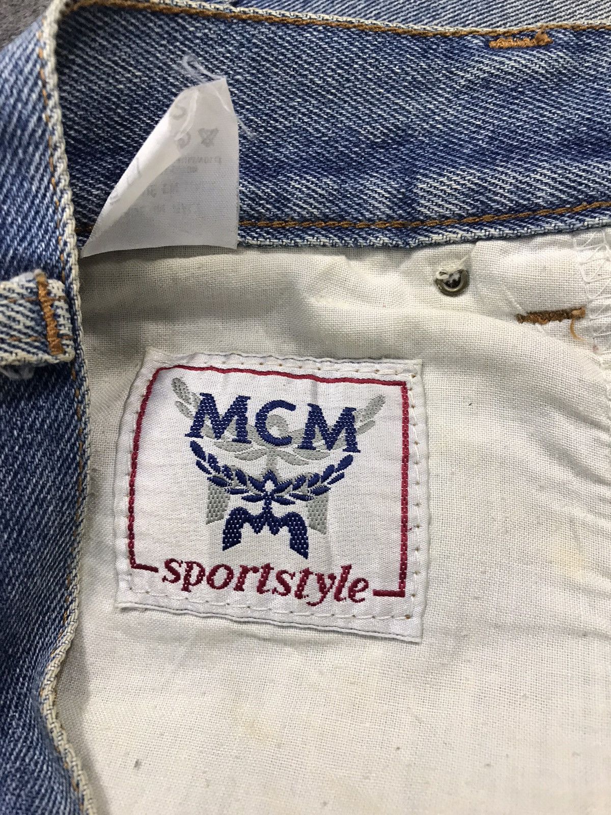 MCM Mcm Sportstyle Loose Fit Design Jeans Size US 29 - 13 Thumbnail