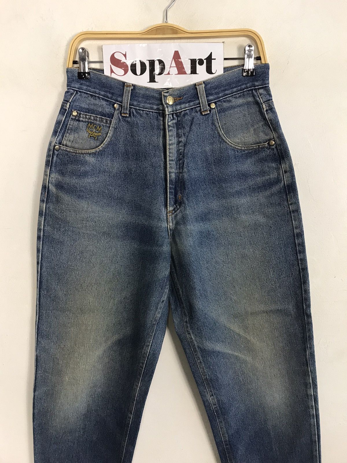 MCM Mcm Sportstyle Loose Fit Design Jeans Size US 29 - 3 Thumbnail