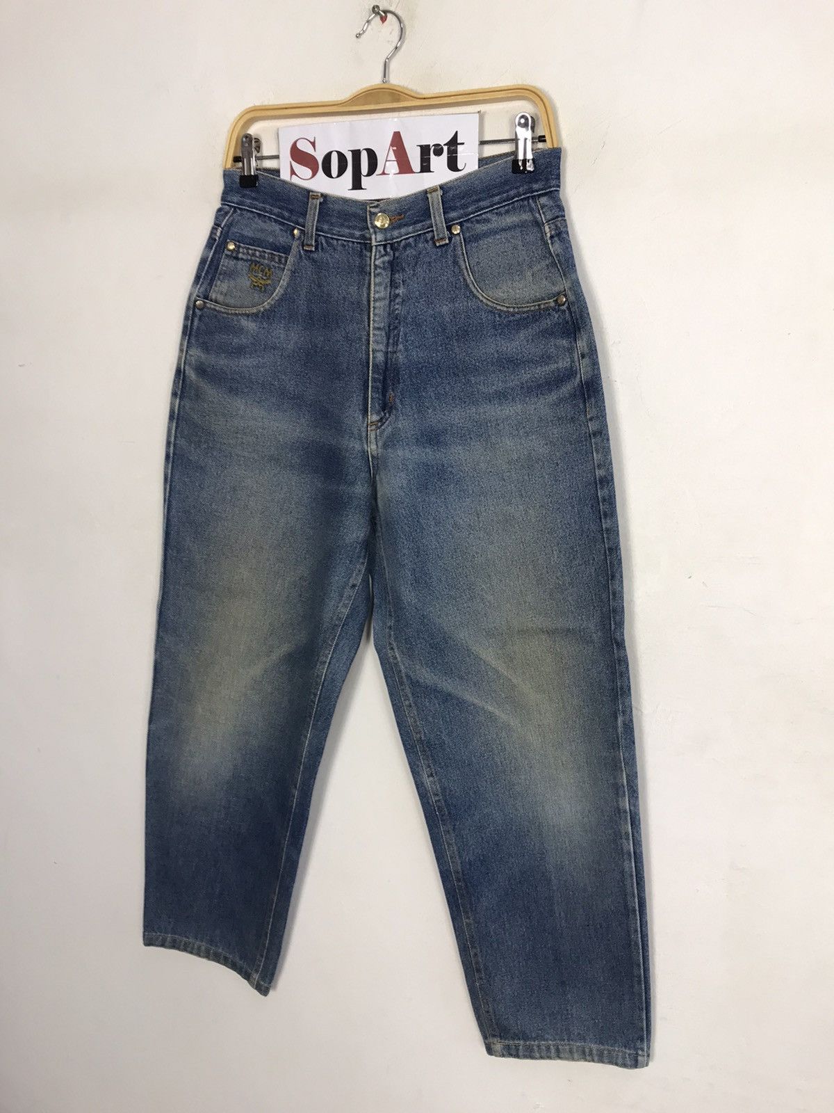 MCM Mcm Sportstyle Loose Fit Design Jeans Size US 29 - 4 Thumbnail