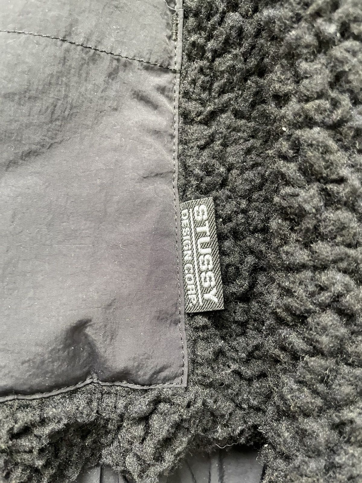 Stussy Stussy Convertible Cargo Sherpa Fleece Jacket Black Size US L / EU 52-54 / 3 - 5 Thumbnail
