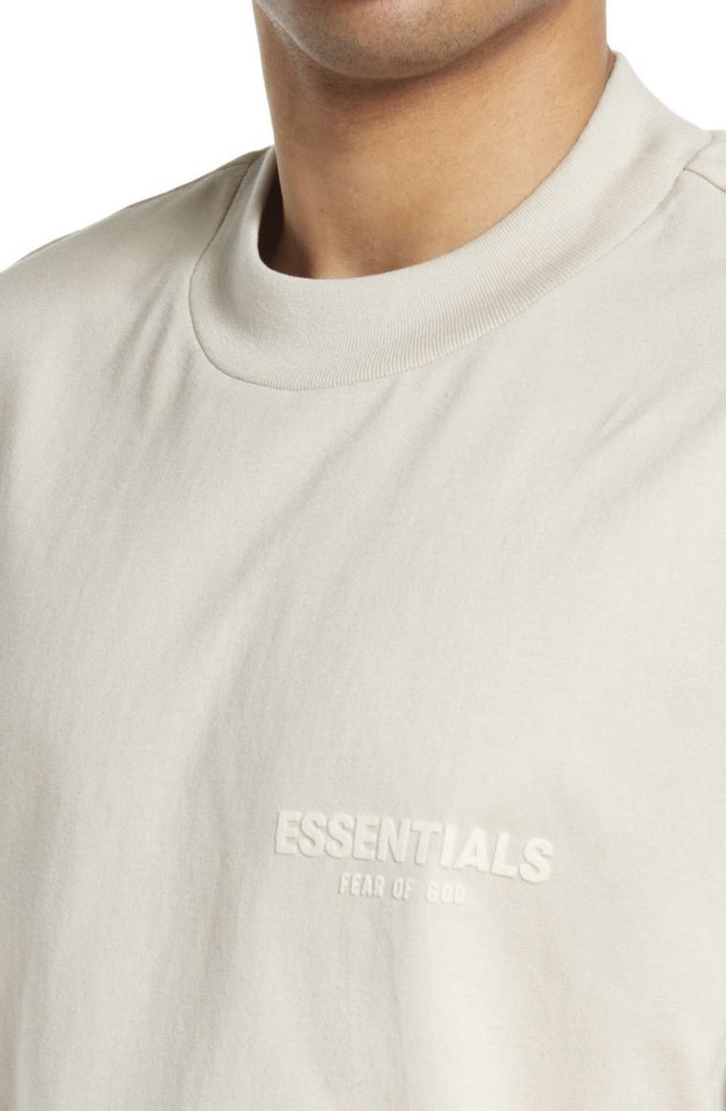 FOG × Fear of God × Pacsun FOG - Essentials Fear Of God Wheat Crewneck T-Shirt Size (M) Size US M / EU 48-50 / 2 - 8 Thumbnail