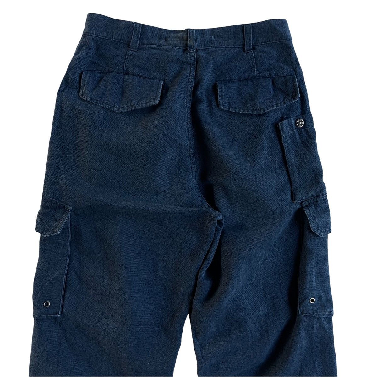 Nautica Vintage 90s Nautica Cargo Pants Navy Blue Size US 30 / EU 46 - 2 Thumbnail