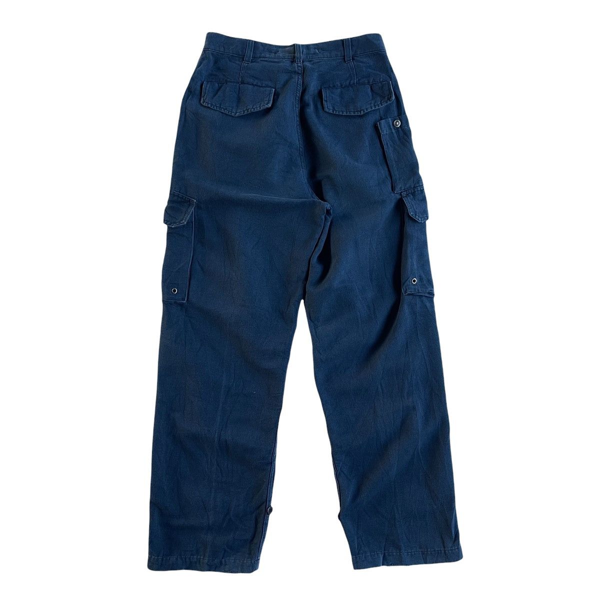 Nautica Vintage 90s Nautica Cargo Pants Navy Blue Size US 30 / EU 46 - 3 Thumbnail