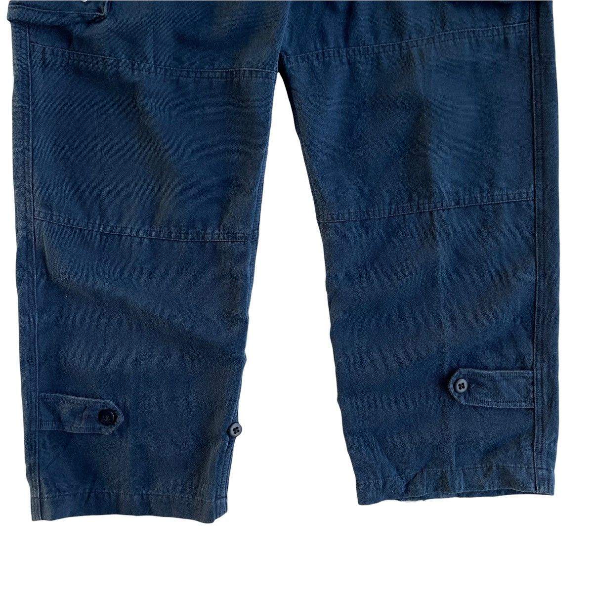 Nautica Vintage 90s Nautica Cargo Pants Navy Blue Size US 30 / EU 46 - 6 Thumbnail