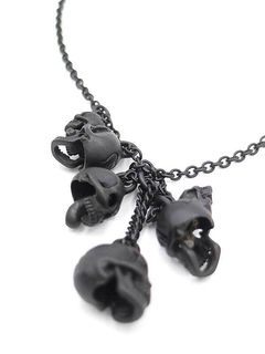 Number nine sale skull necklace