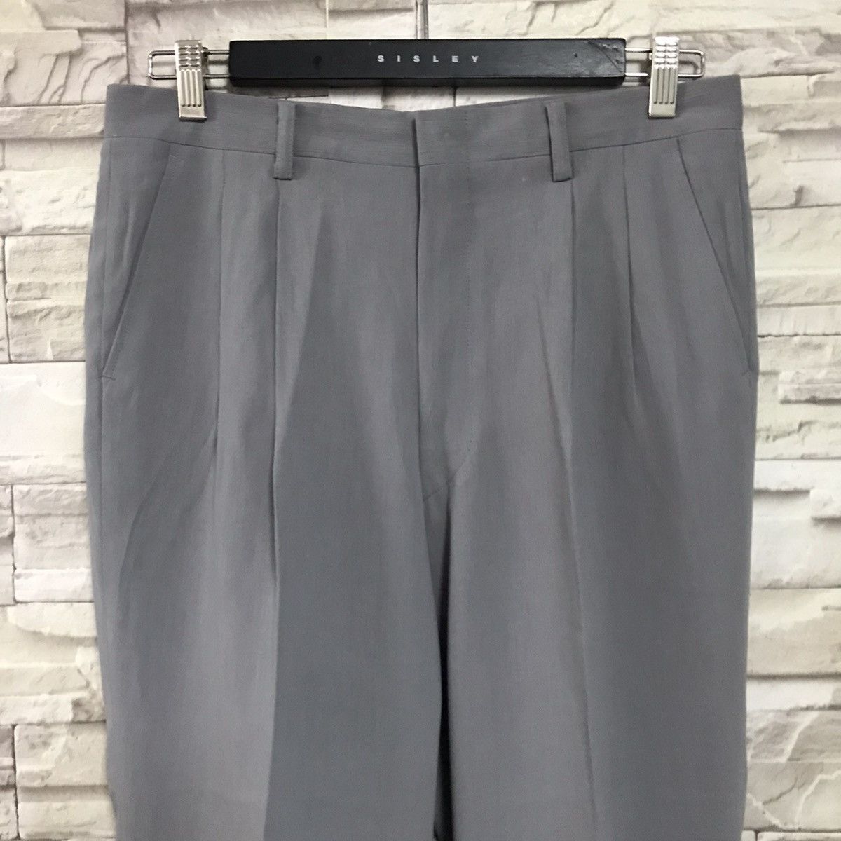 Balenciaga Vintage Balenciaga Wool Trouser Baggy Size US 32 / EU 48 - 3 Thumbnail