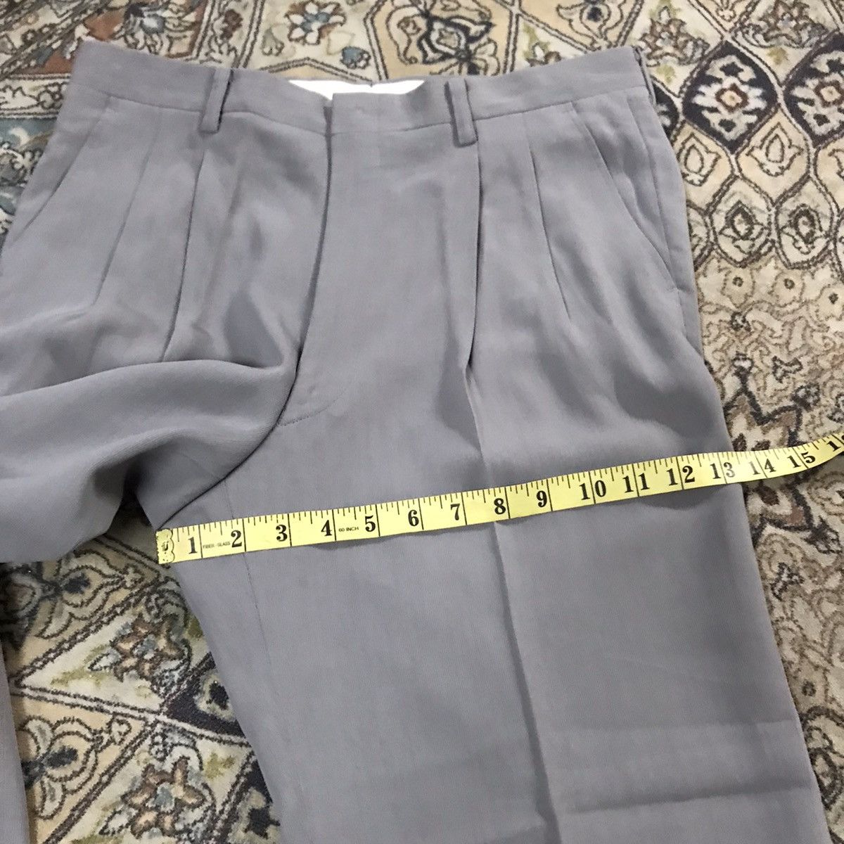 Balenciaga Vintage Balenciaga Wool Trouser Baggy Size US 32 / EU 48 - 19 Thumbnail