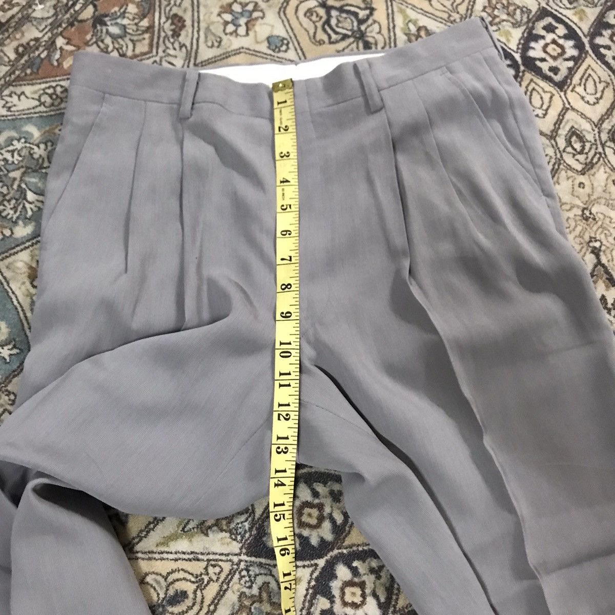 Balenciaga Vintage Balenciaga Wool Trouser Baggy Size US 32 / EU 48 - 18 Thumbnail