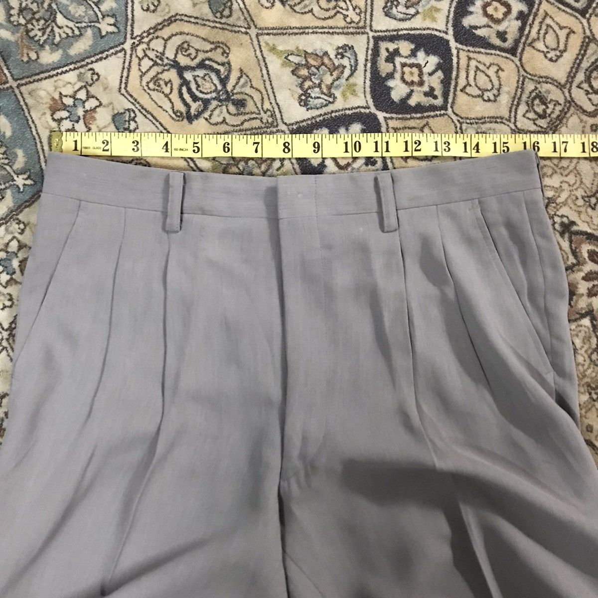 Balenciaga Vintage Balenciaga Wool Trouser Baggy Size US 32 / EU 48 - 15 Thumbnail