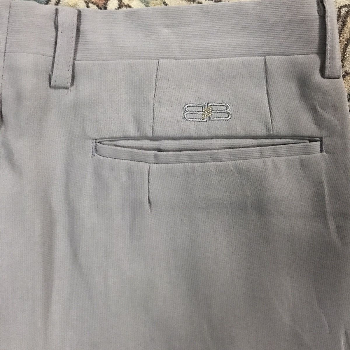 Balenciaga Vintage Balenciaga Wool Trouser Baggy Size US 32 / EU 48 - 9 Thumbnail