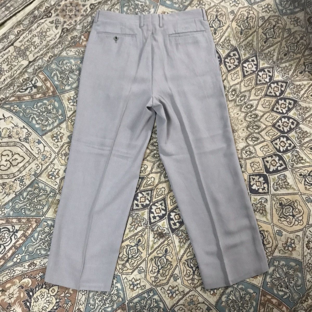 Balenciaga Vintage Balenciaga Wool Trouser Baggy Size US 32 / EU 48 - 8 Thumbnail