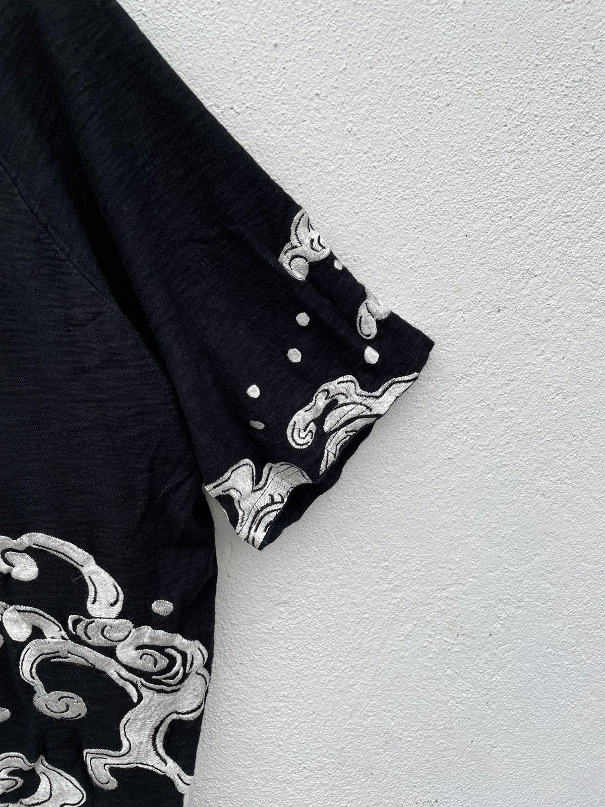 Other Japanese Classic Script Dragon Embroidered T Shirt Size US XL / EU 56 / 4 - 6 Thumbnail