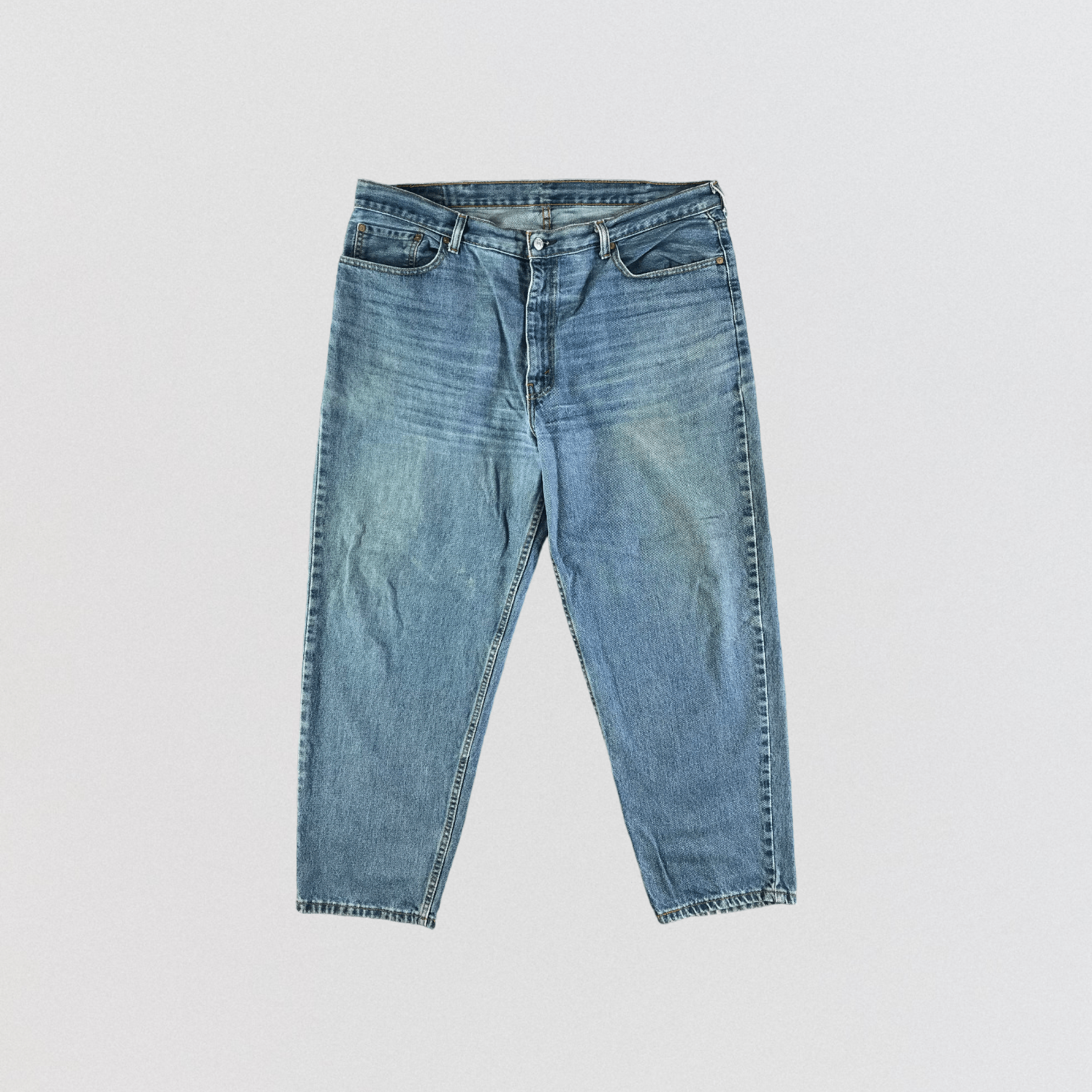 image of Blue Wash Levis 560 Jeans-Jm3416, Men's (Size 43)