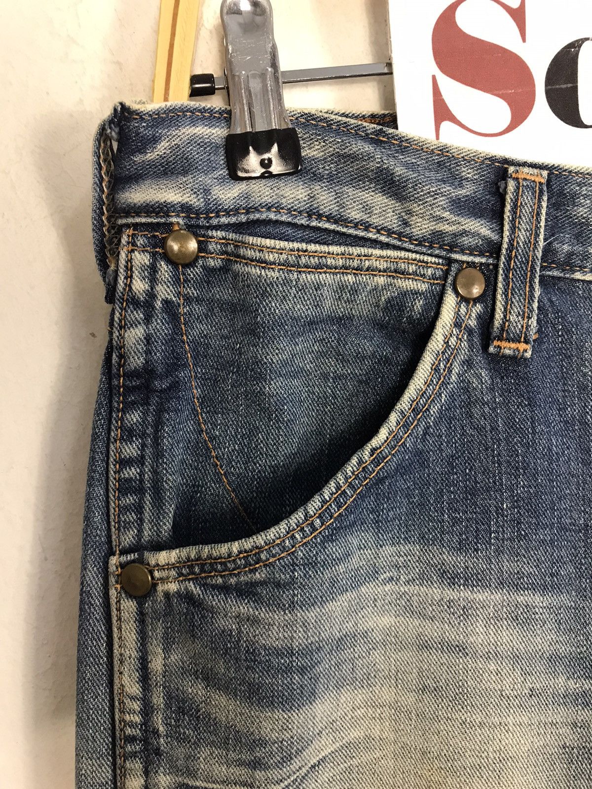 Vintage × Wrangler Vintage Wrangler Authentic Western Jeans Style Size US 31 - 8 Thumbnail